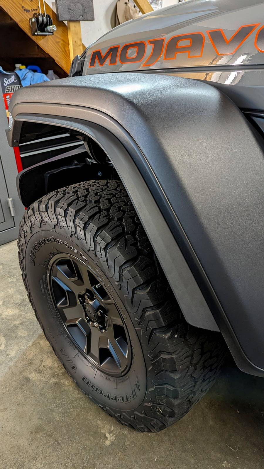 Jeep Gladiator Xtreme Recon Fender Extension Instsalled PXL_20240408_200913278
