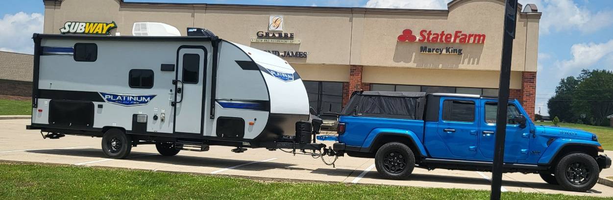 Jeep Gladiator Show us what camper / trailer / RV you're towing with your JT 20240408_210701