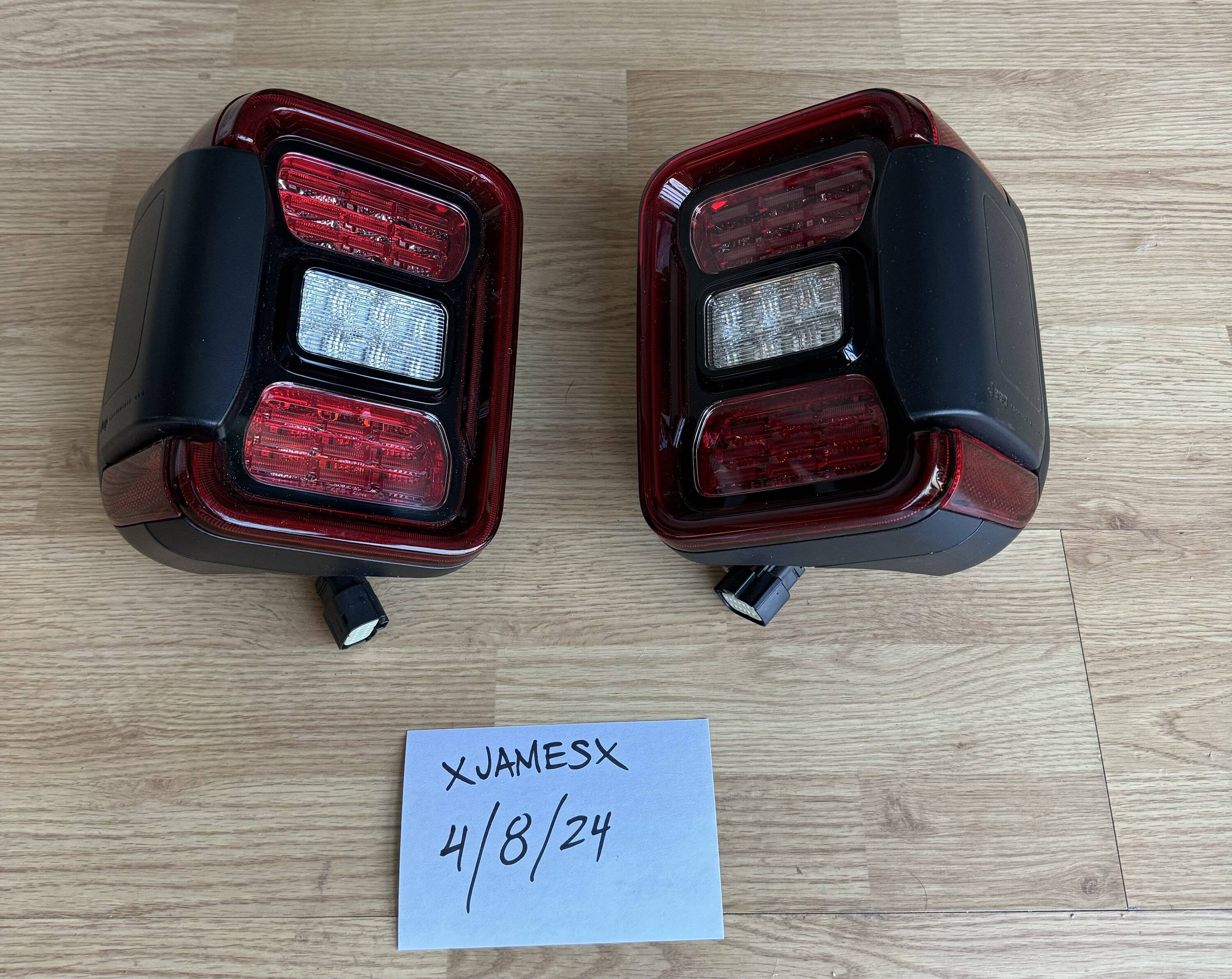 Jeep Gladiator Stock LED Taillights IMG_4192