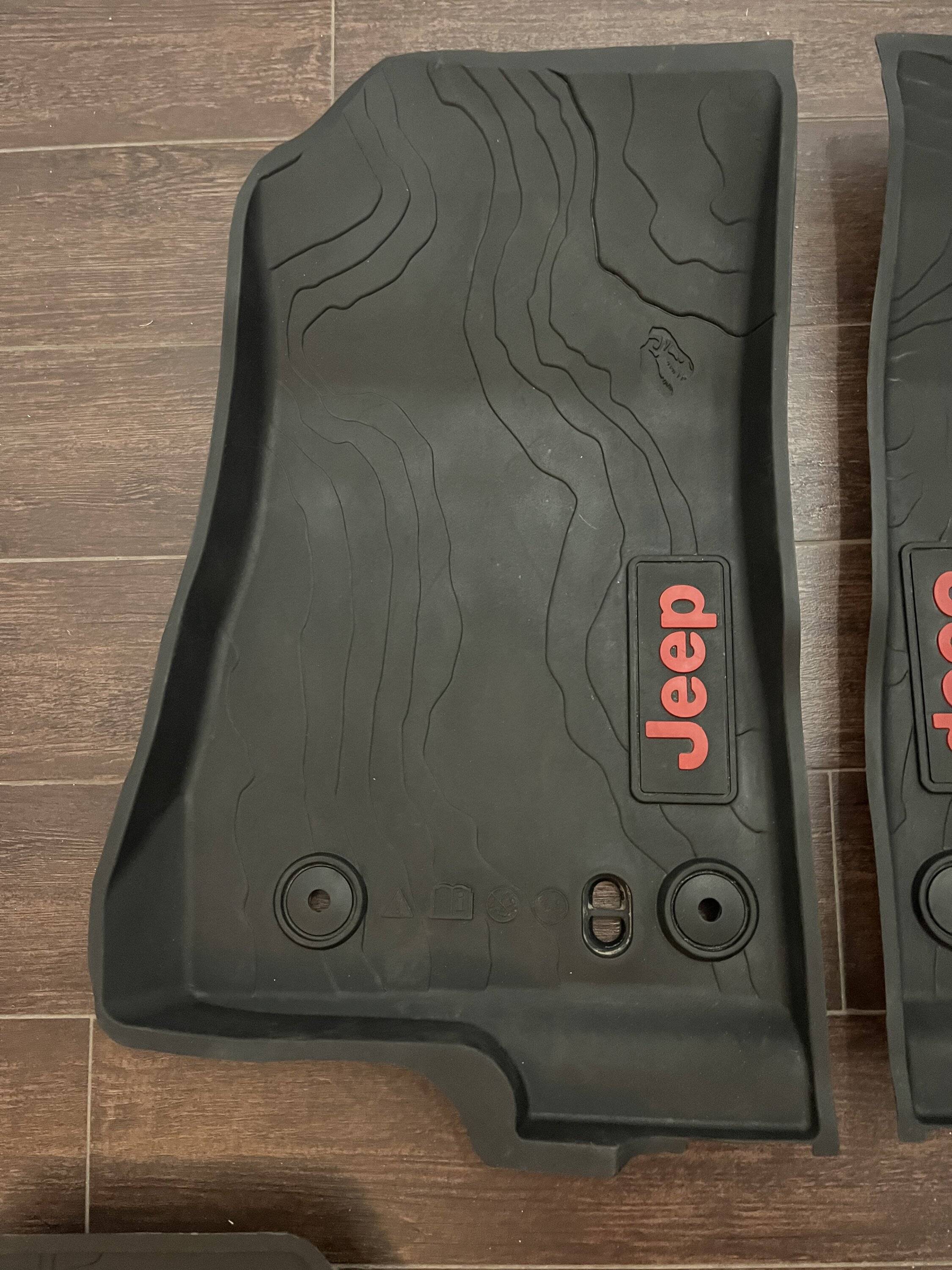Jeep Gladiator Mopar All Weather Floor Mats - $135 - IMG_9715.JPG
