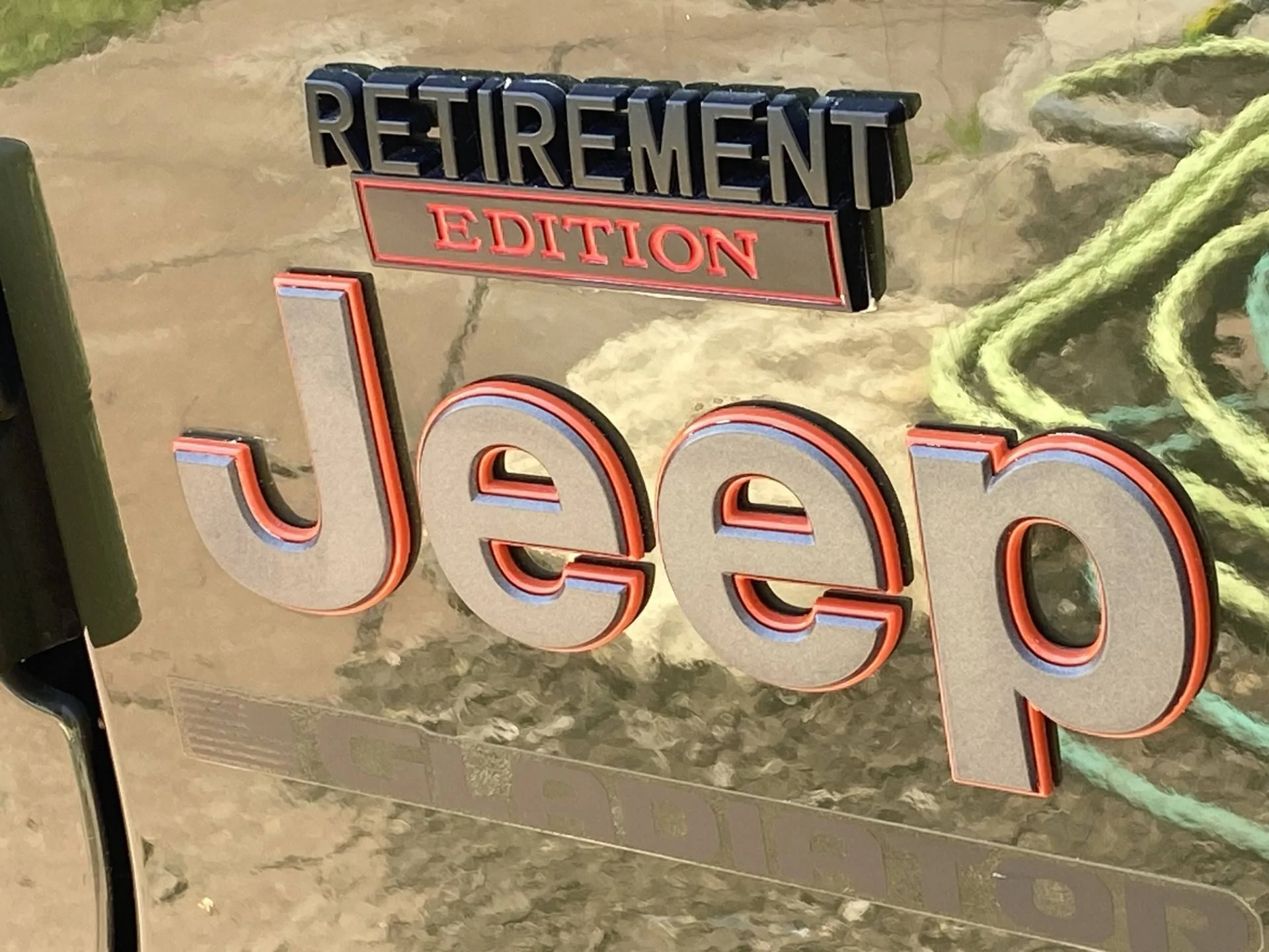 Jeep Gladiator Retirement Edition Mojave. Retirement Edition