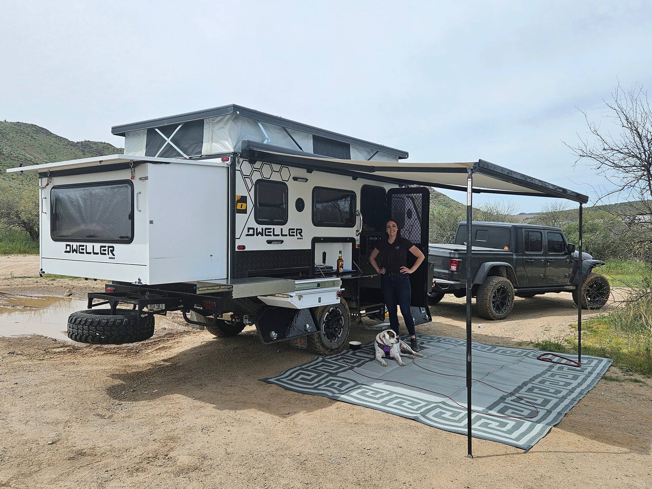 Jeep Gladiator Show us what camper / trailer / RV you're towing with your JT Dweller Pic