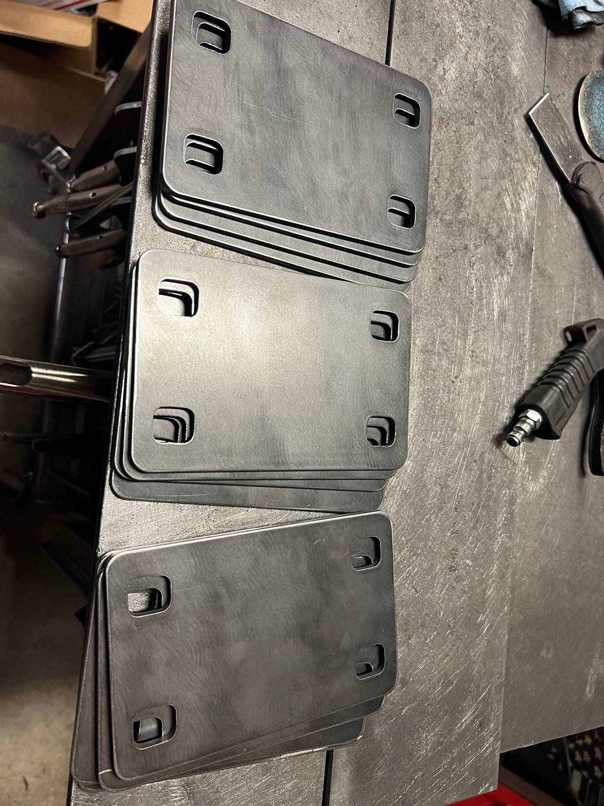Jeep Gladiator 1/4" or 3/8" steel plate bumper spacers IMG_7632