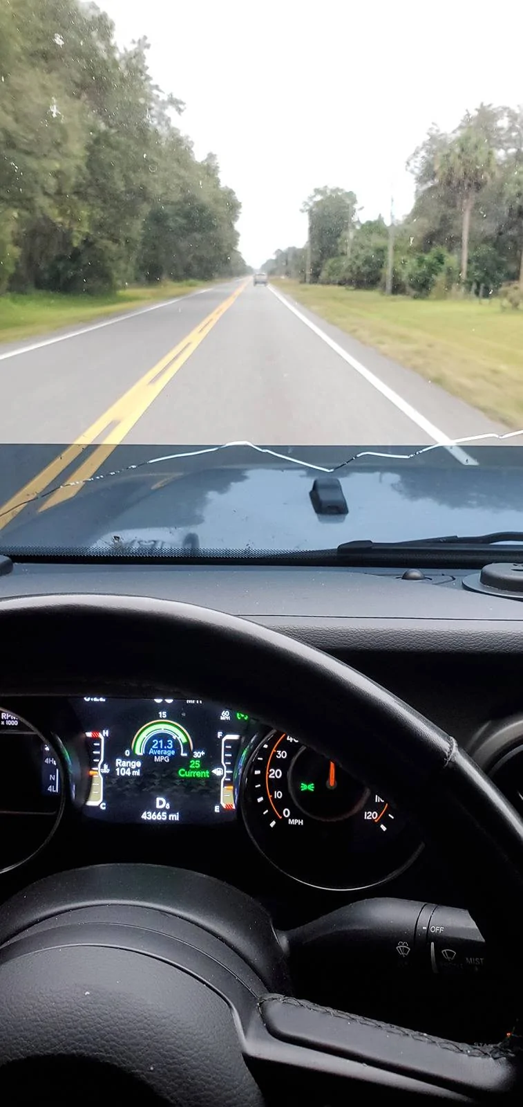 Jeep Gladiator Tinted the windshield 20211118_082209