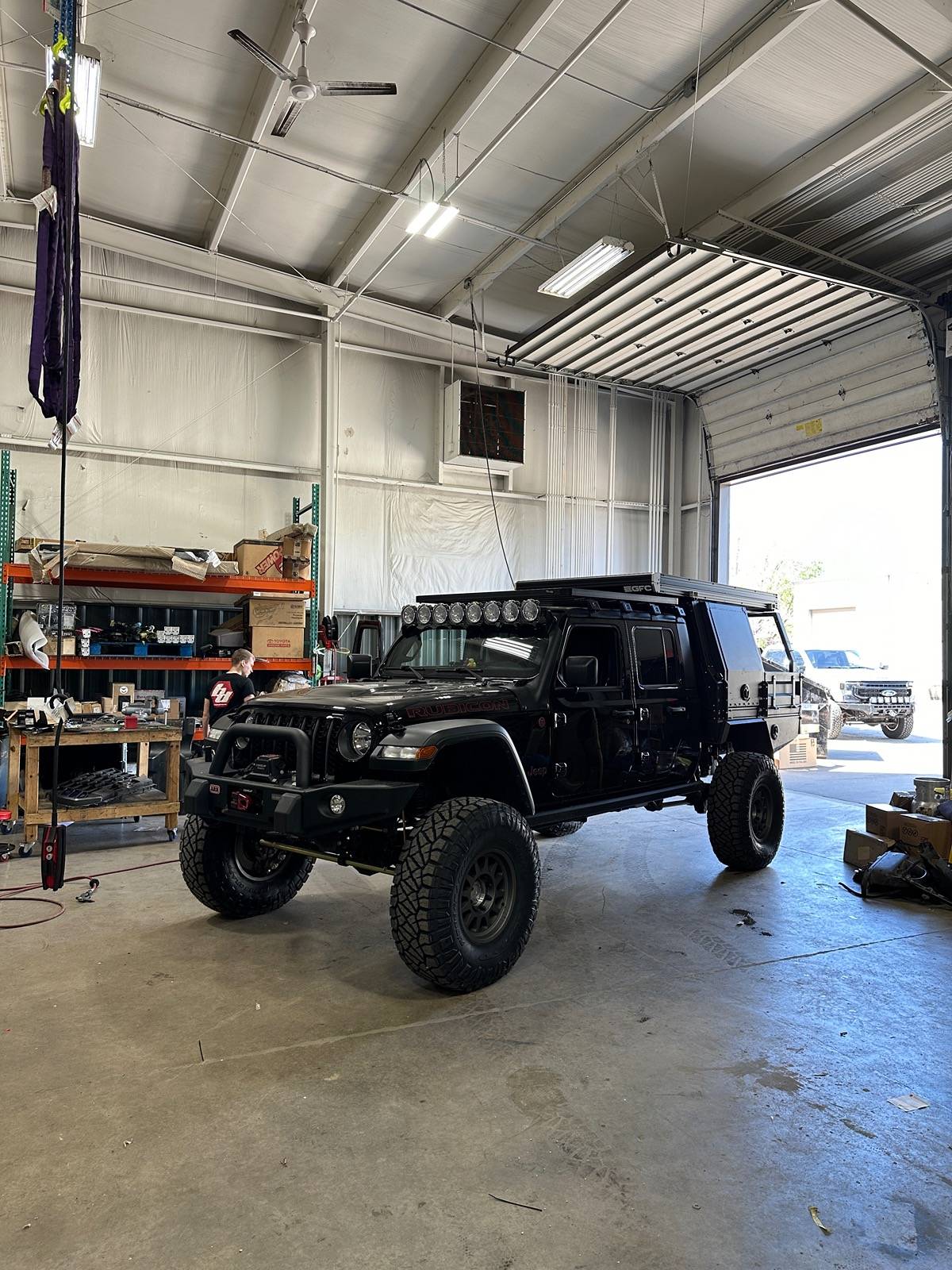 Jeep Gladiator Rubi with Dirtbox Tray/Half Box. Portals IMG_4268