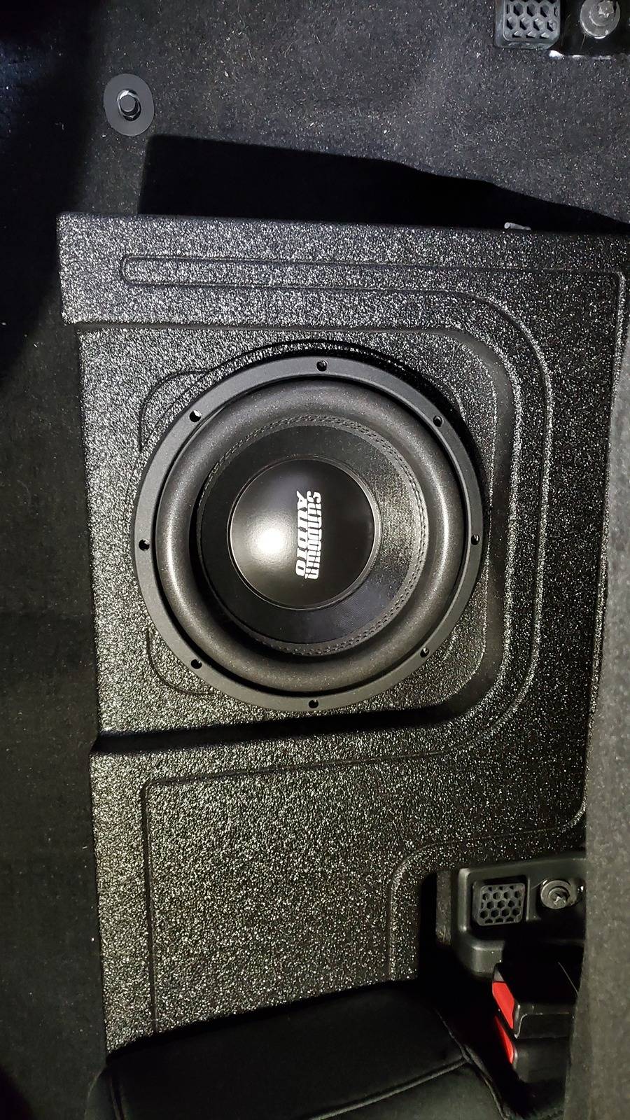 Jeep Gladiator Why is it so hard to find a subwoofer box for these things? 20230221_155457