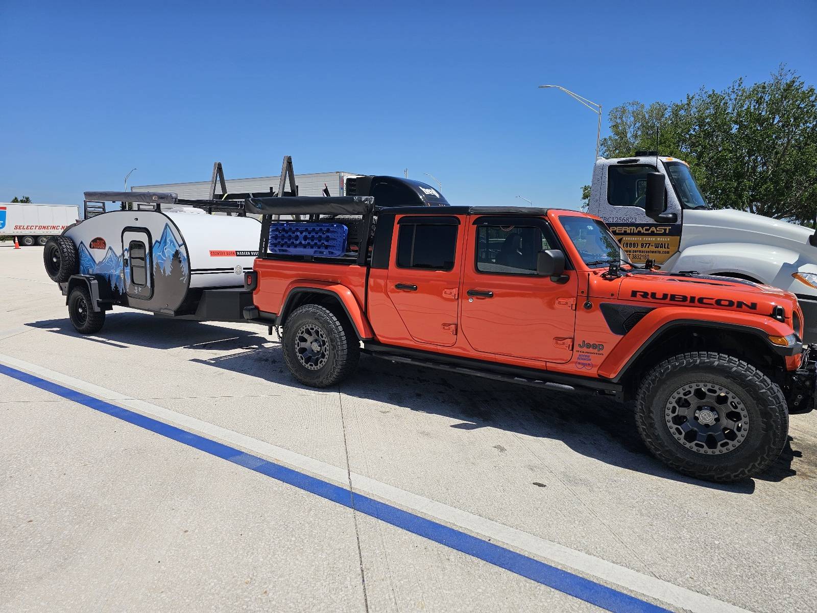 Jeep Gladiator Show us what camper / trailer / RV you're towing with your JT 20240412_122417