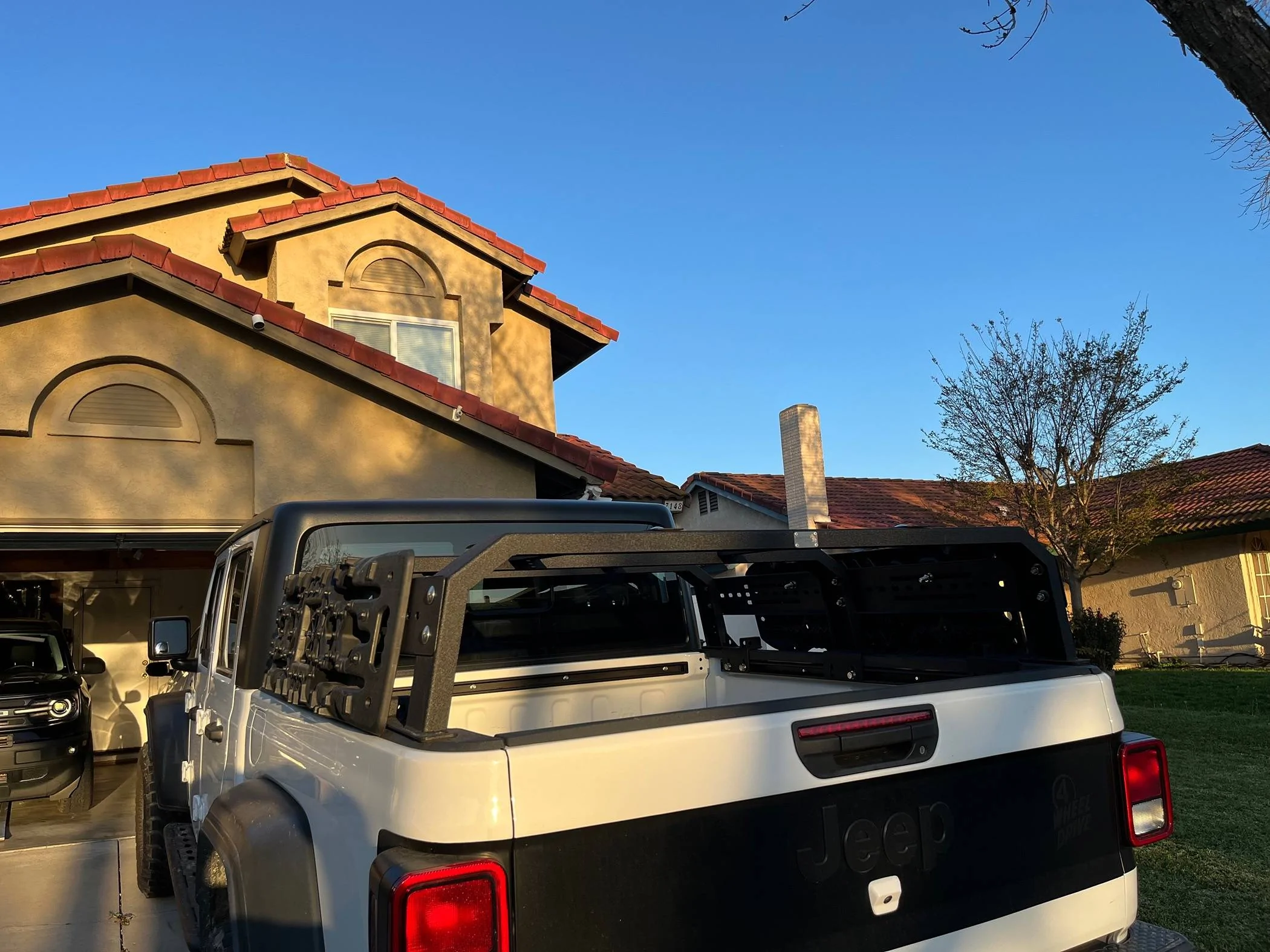 Jeep Gladiator Fishbone rack for sale $650. Riverside CA IMG_4614