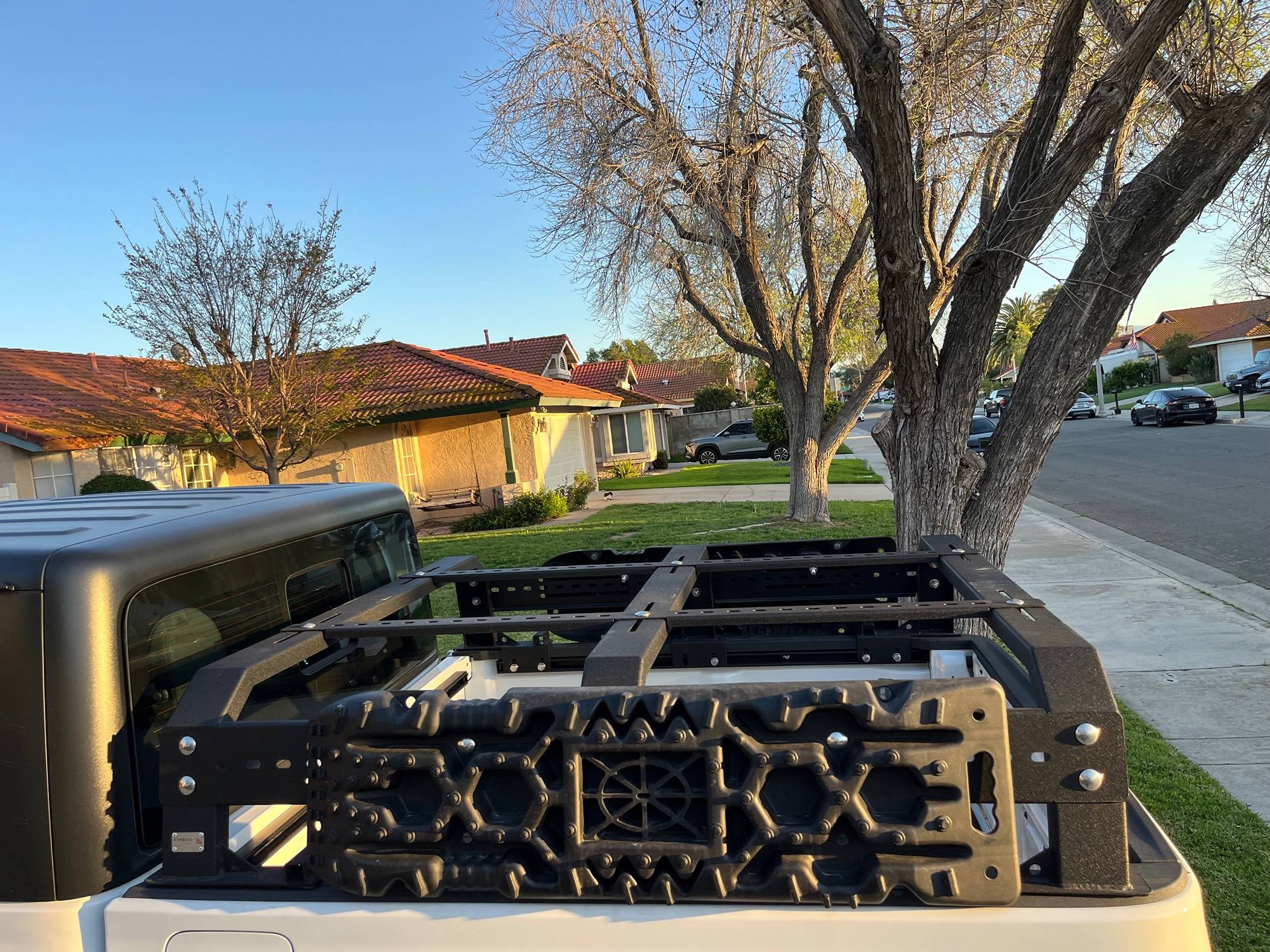 Jeep Gladiator Fishbone rack for sale $650. Riverside CA IMG_4615