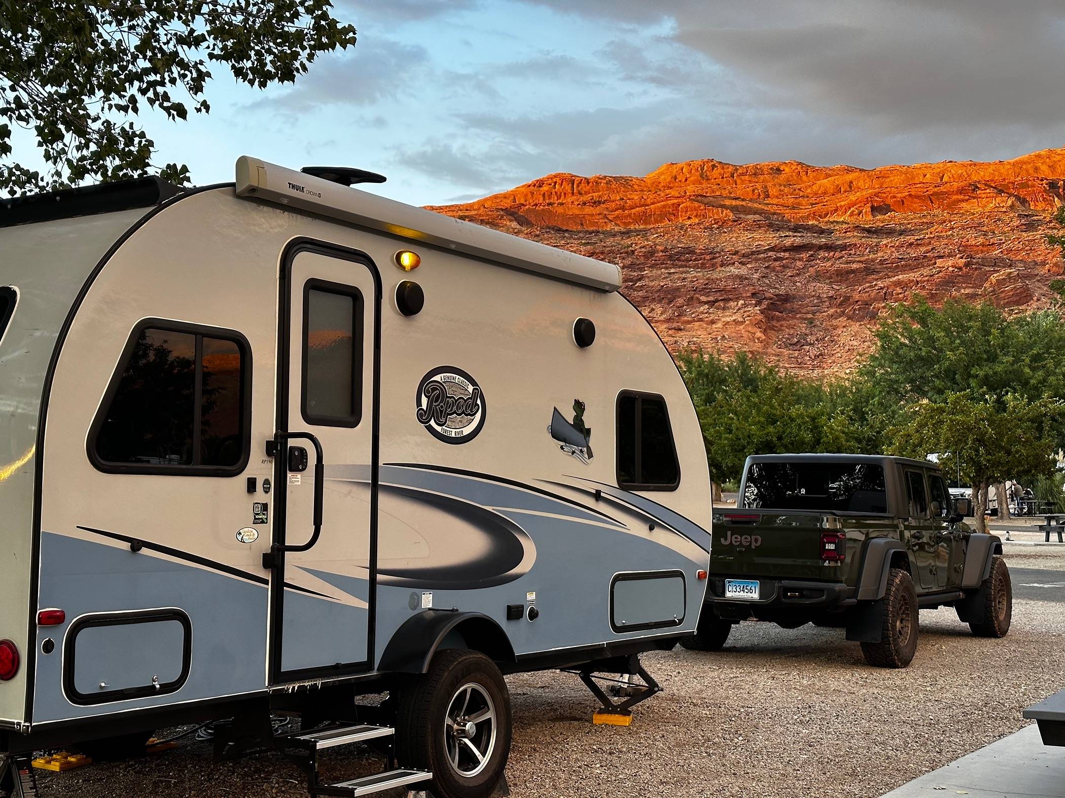 Jeep Gladiator Moab campground recommendations IMG_0162