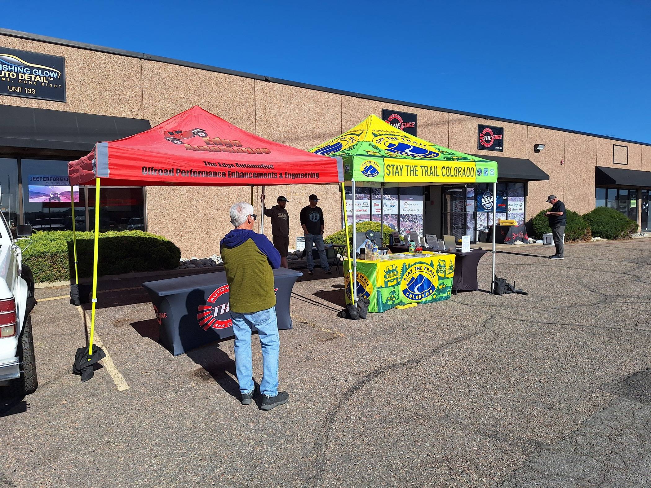 Jeep Gladiator Had a great day representing COHVCO, CORE, Stay the Trail and Tread Lightly at The Edge Automotive 4x4/Yukon Gear open house in Englewood, CO today 1000001531
