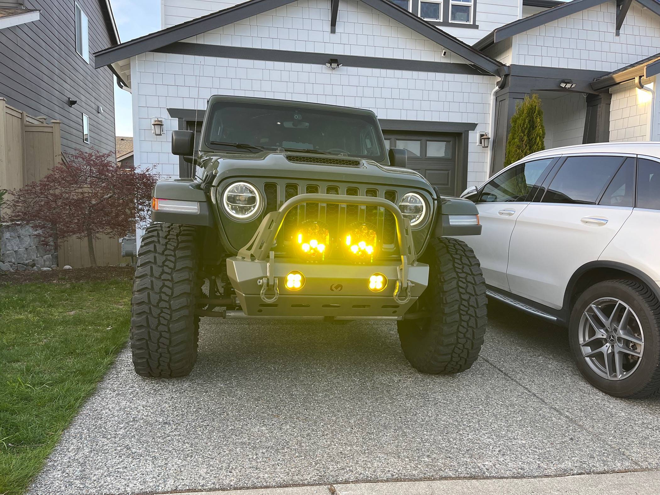 Jeep Gladiator So I need lights. But I'm not spending 2-3k for a setup that'll get run maybe once a month. IMG_6056