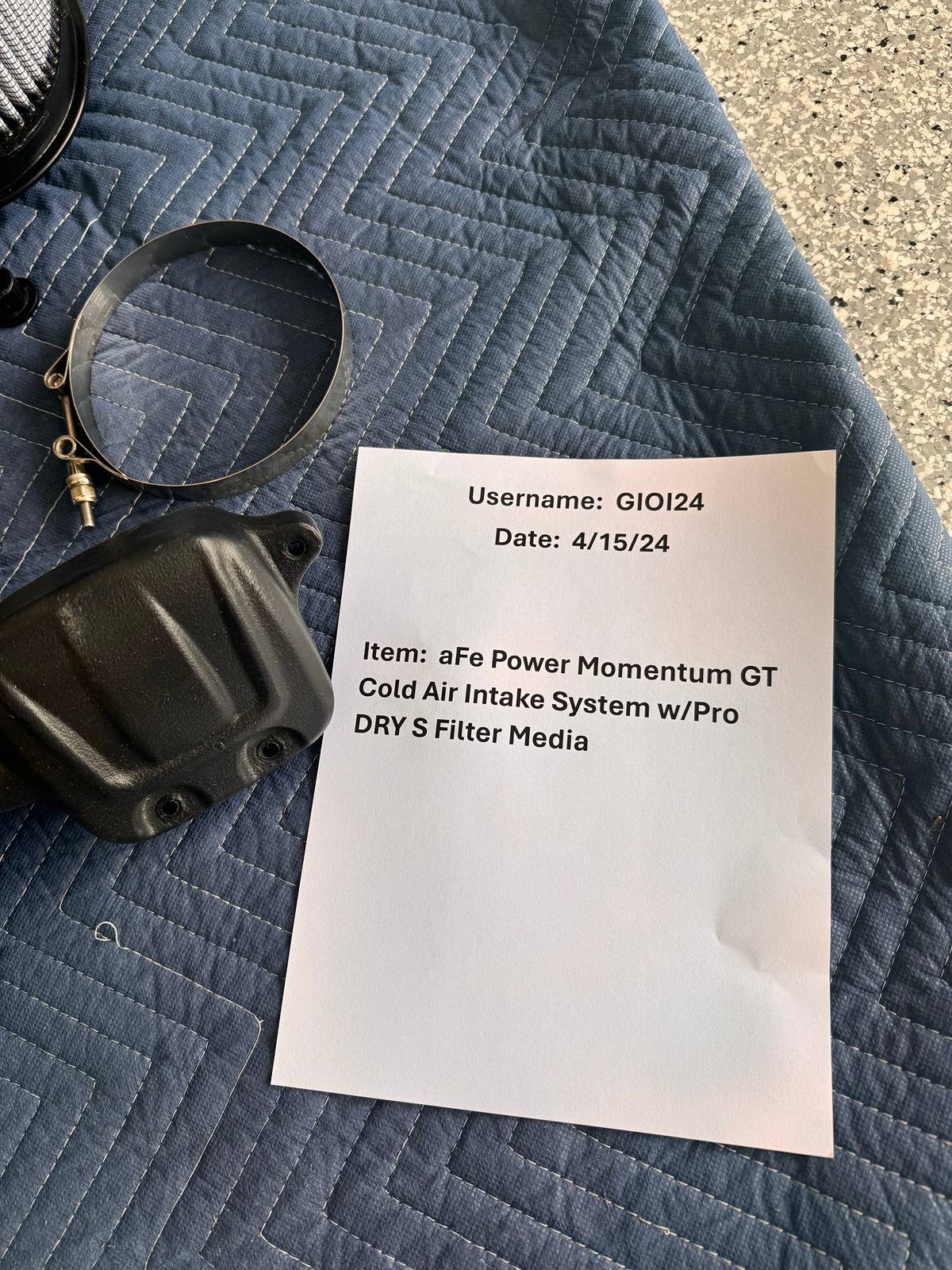 Jeep Gladiator For Sale:  aFe Power Momentum GT CAI System w/Pro DRY S Filter Media IMG_9657