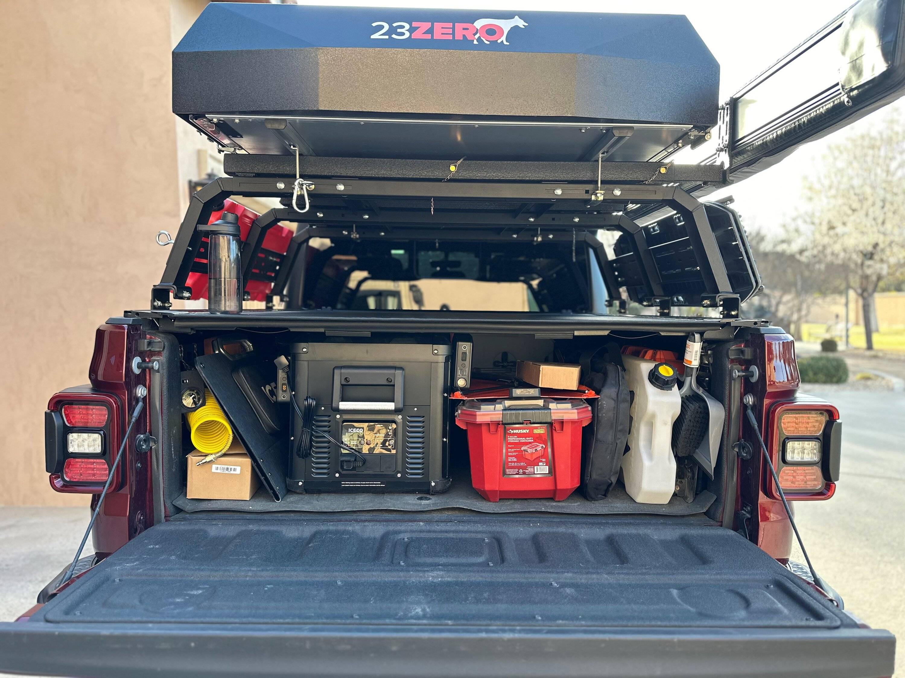 Jeep Gladiator Who's done Area Lighting with a Rack, RTT, & Awning Set Up?? Pics or Ideas please! Jeep25
