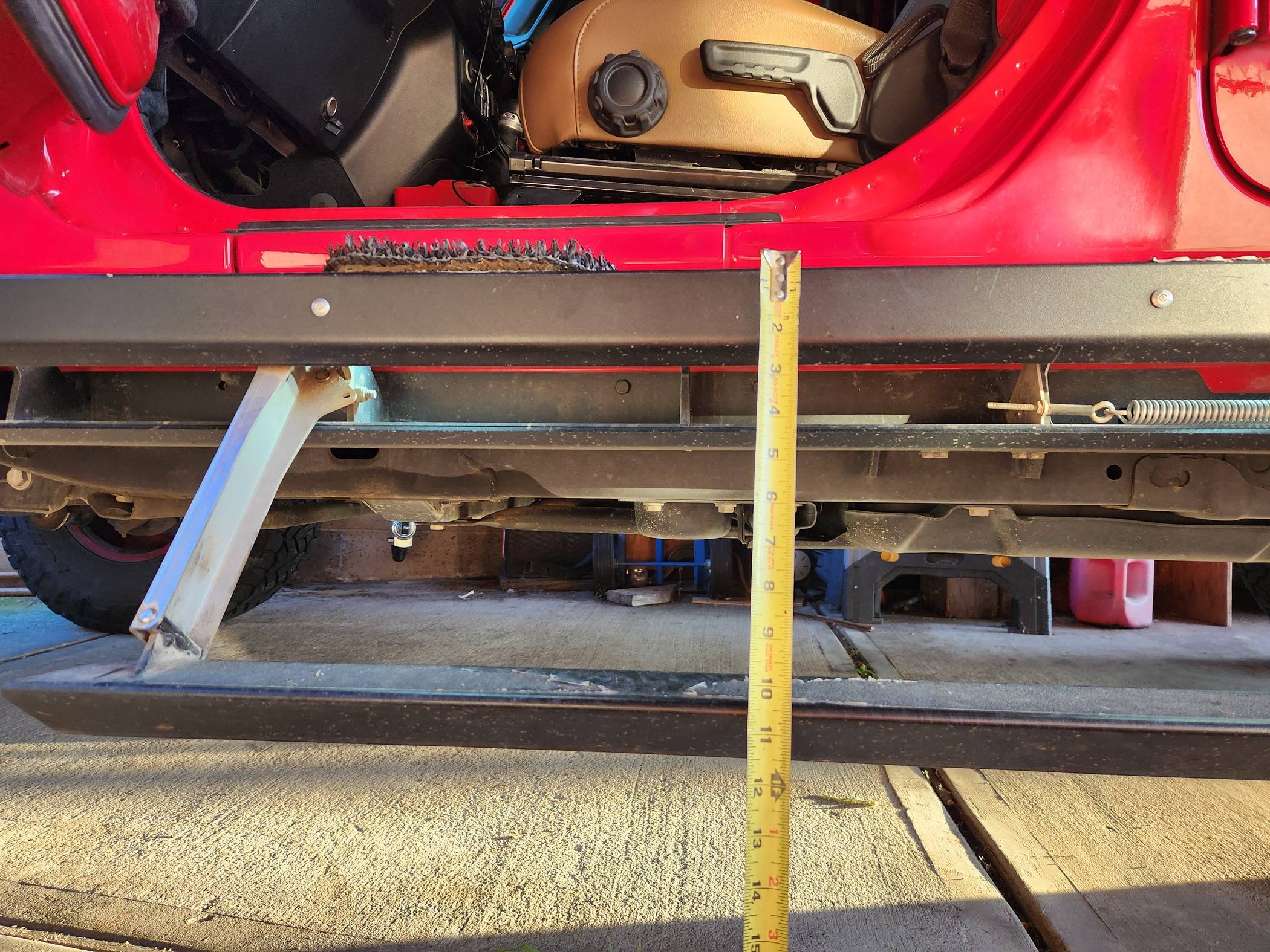 Jeep Gladiator Steps or Sliders....hhhmmm 20240415_184804