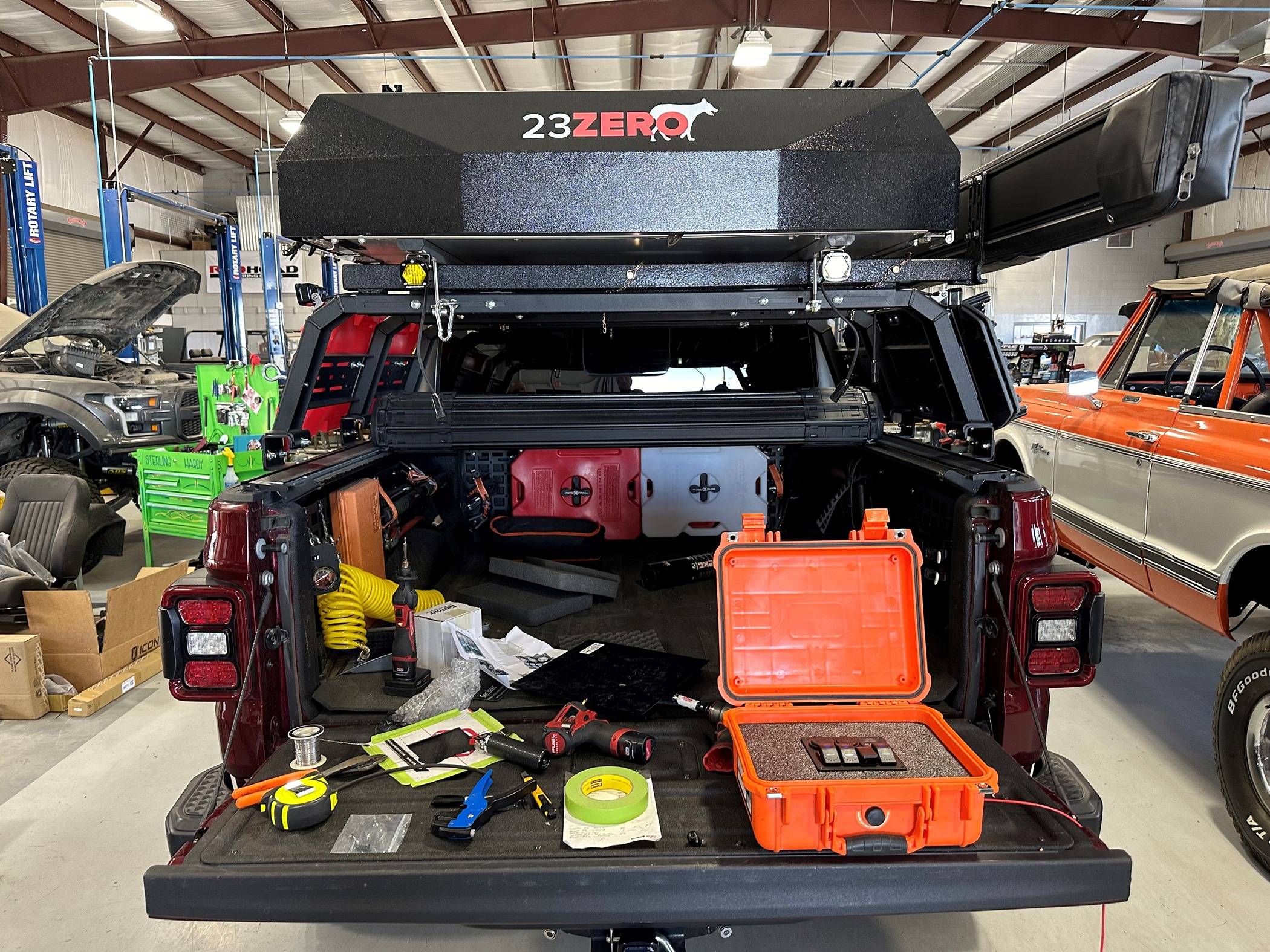 Jeep Gladiator Who's done Area Lighting with a Rack, RTT, & Awning Set Up?? Pics or Ideas please! Jeep41