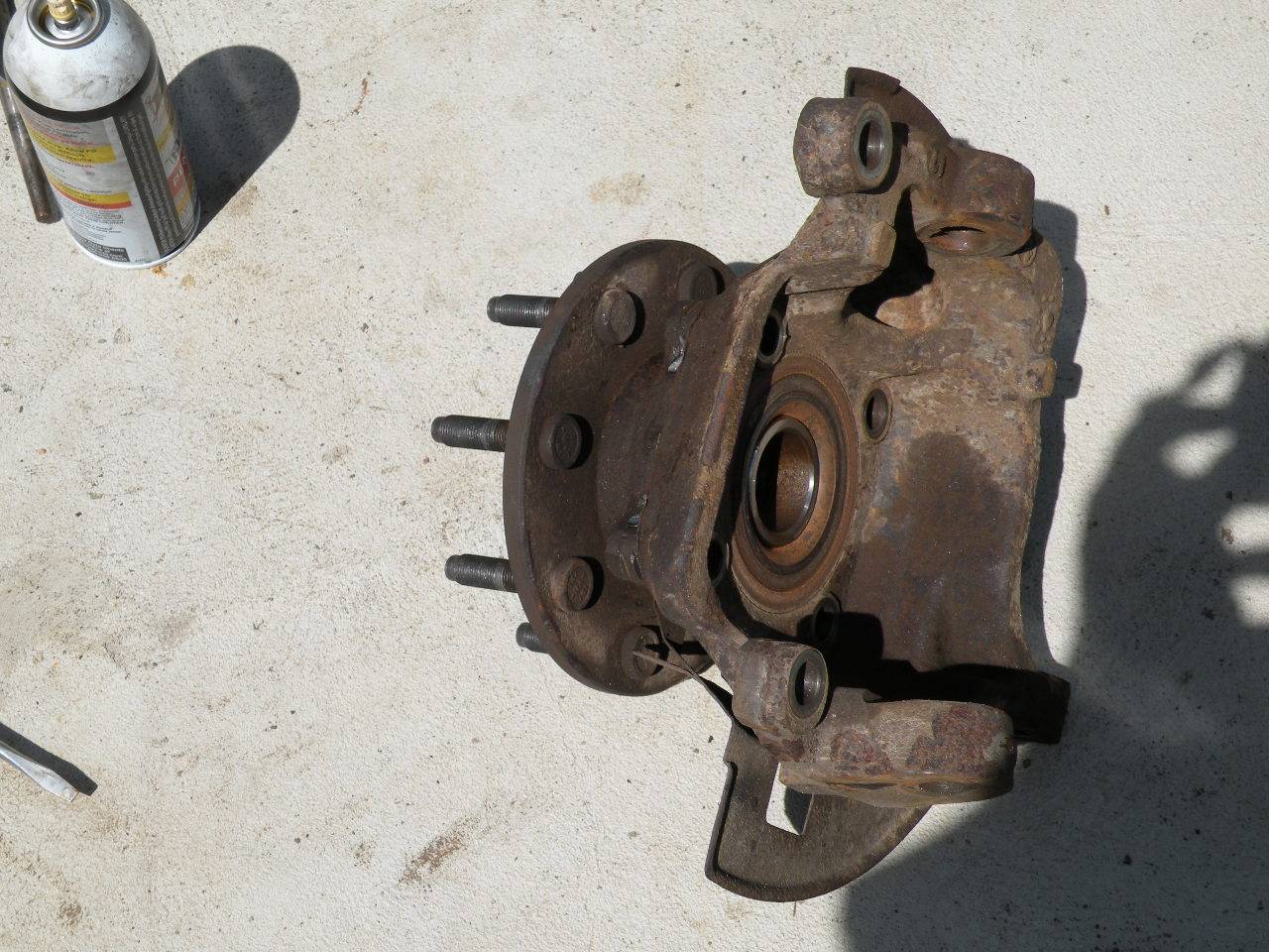 Jeep Gladiator Unable to remove Axel 020.JPG