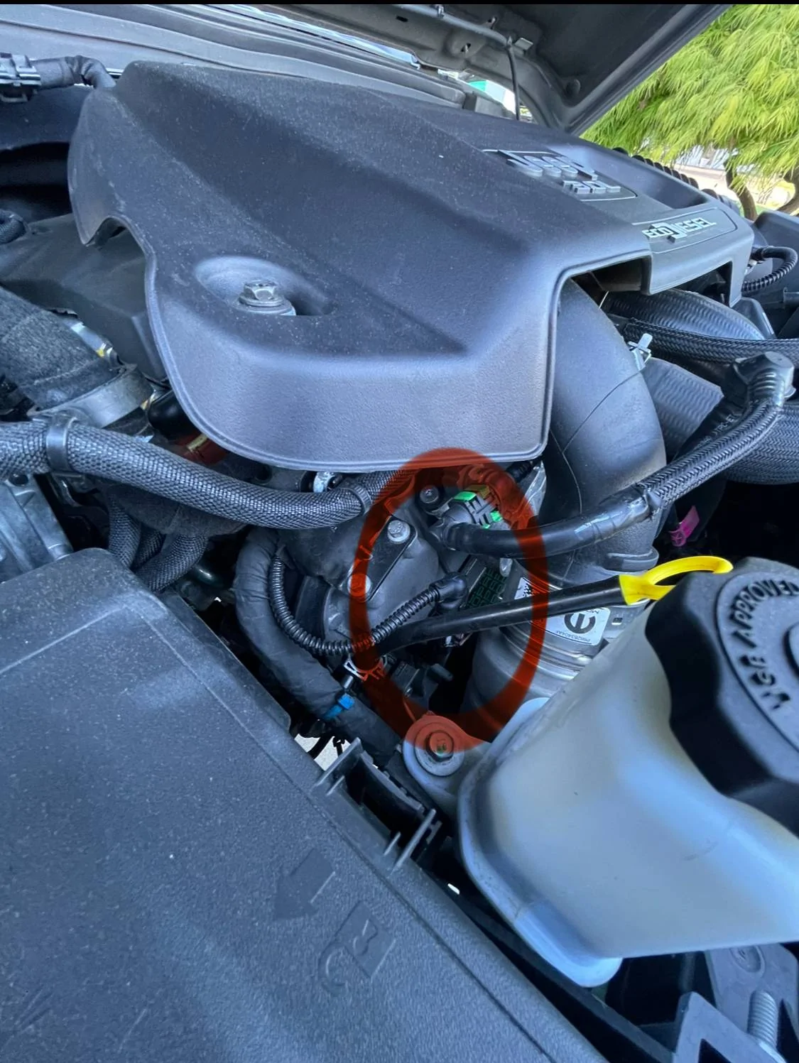 Jeep Gladiator 3.0 oil leak IMG_4091