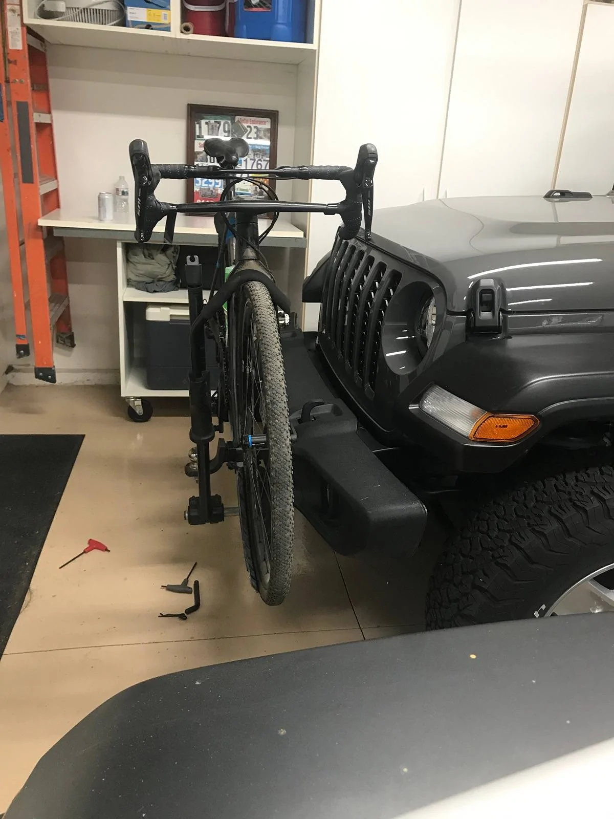 Jeep Gladiator Bike rack in front? DD255AB9-E8E3-43B2-9616-CCD6E643B89F