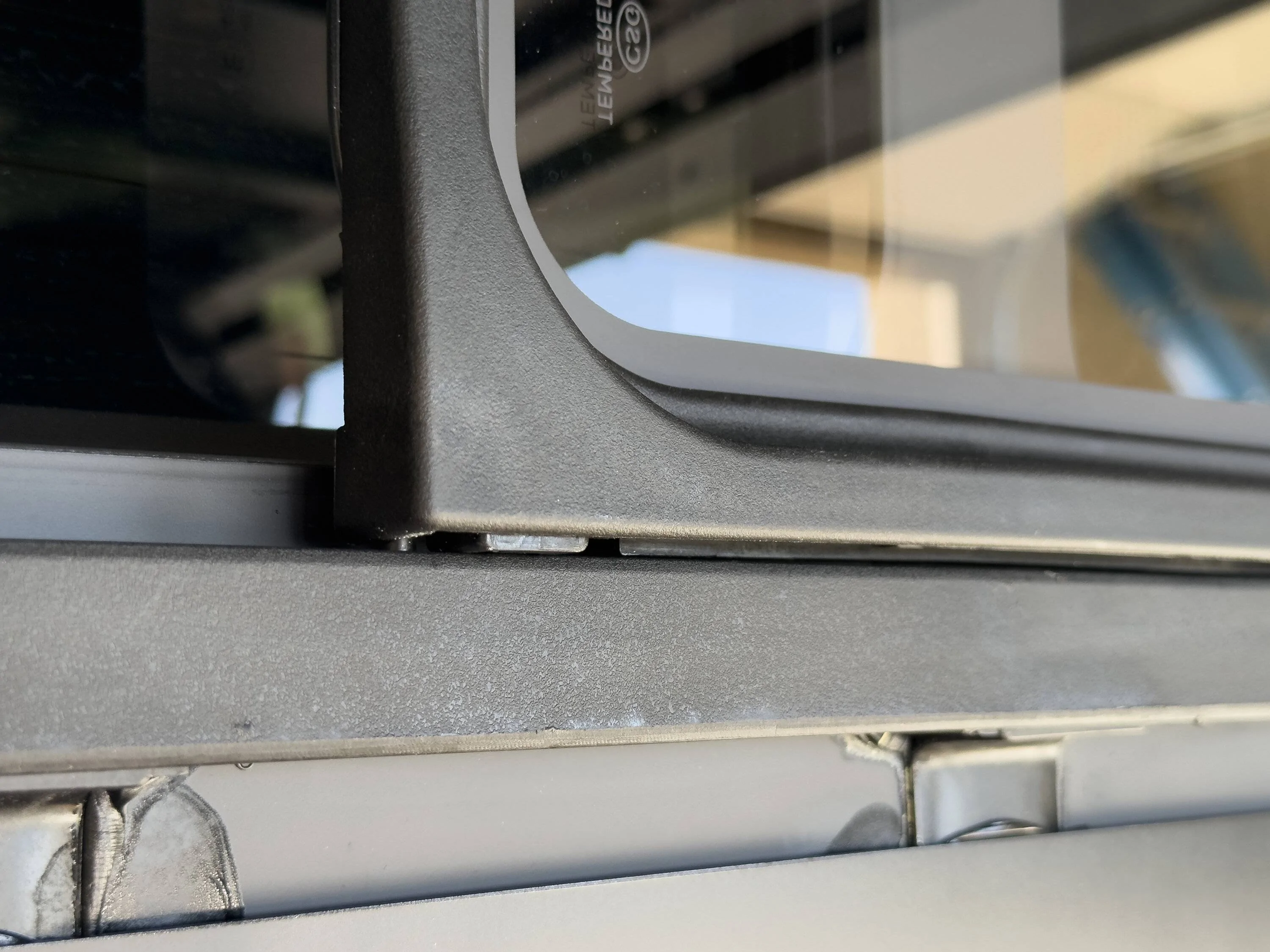 Jeep Gladiator Fix for cab-facing sliding window fitment IMG_1141