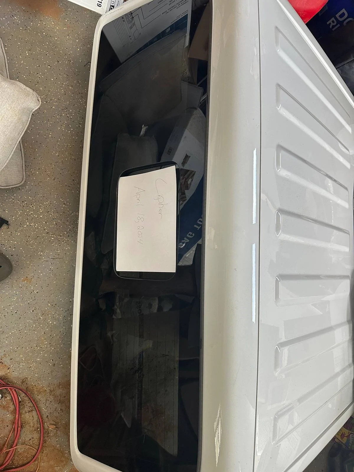 Jeep Gladiator 2023 hard top - white color match $2650 OBO IMG_6411