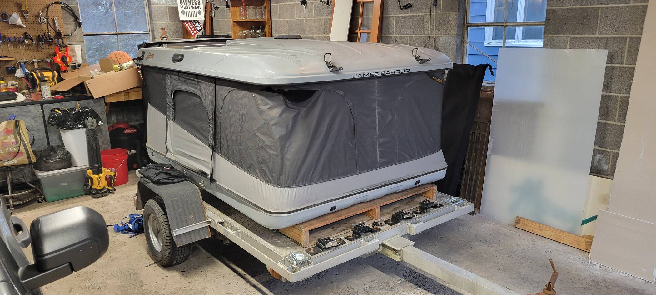 Jeep Gladiator My DIY Overlanding & Camping Trailer 20240419_064513