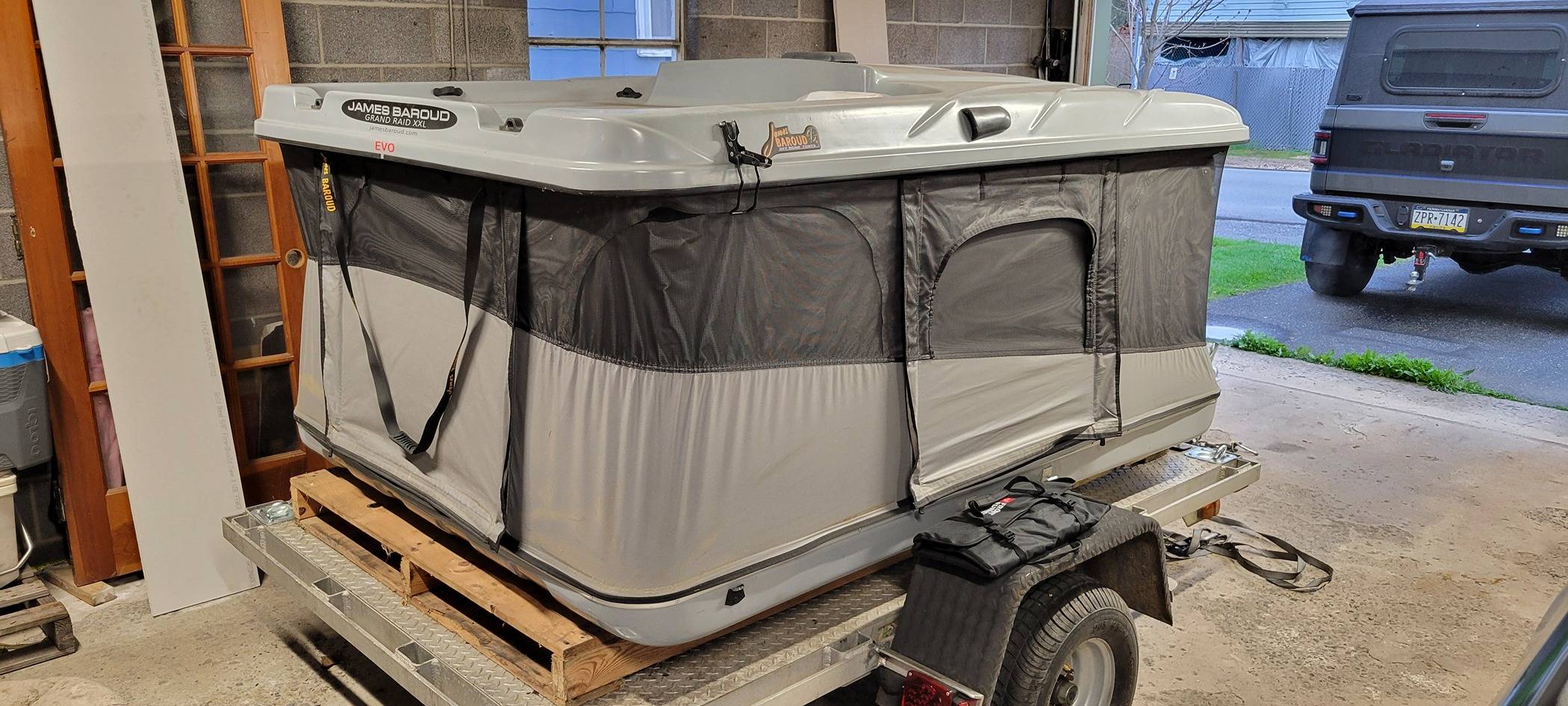 Jeep Gladiator My DIY Overlanding & Camping Trailer 20240419_064455