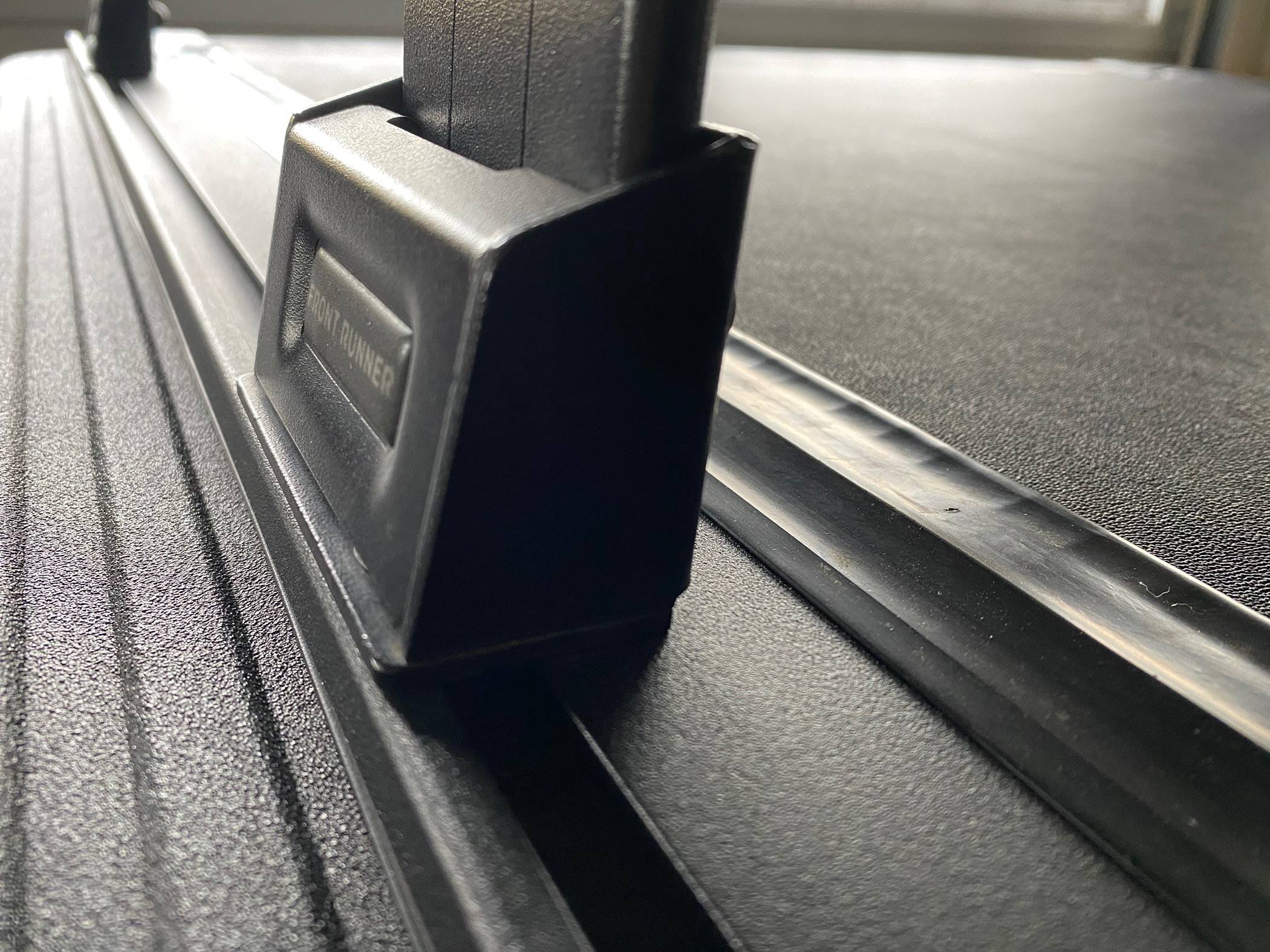 Jeep Gladiator Frontrunner Slimline rack with Bak X4s IMG_3078