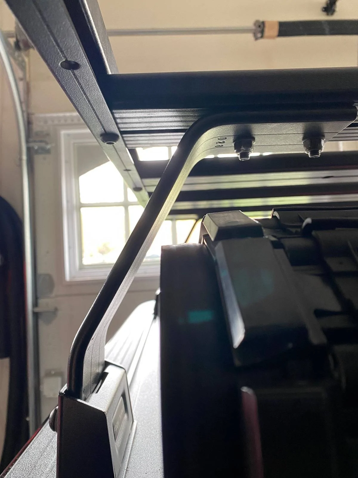 Jeep Gladiator Frontrunner Slimline rack with Bak X4s IMG_3083