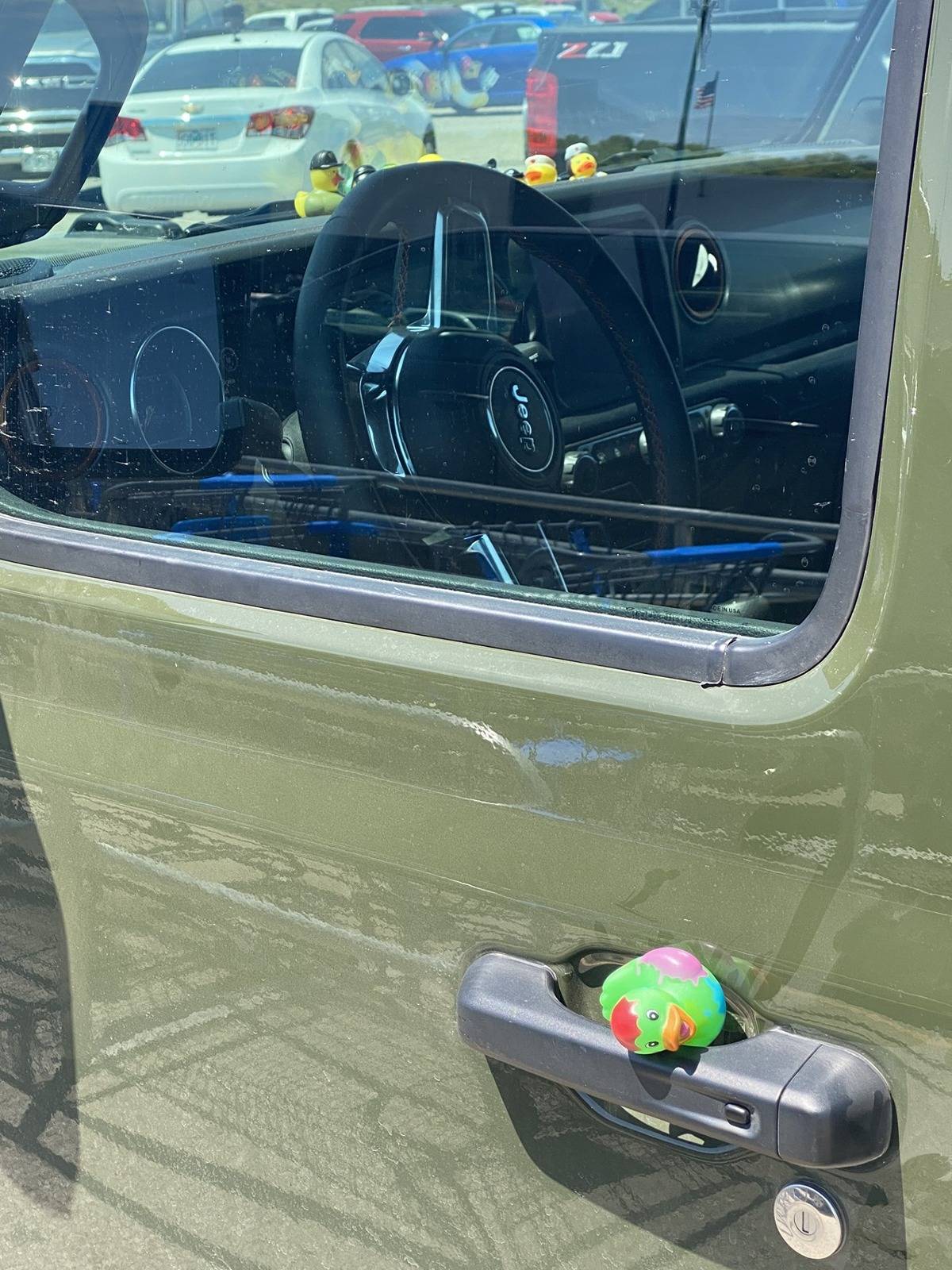 Jeep Gladiator Retirement Edition Mojave. Ducked