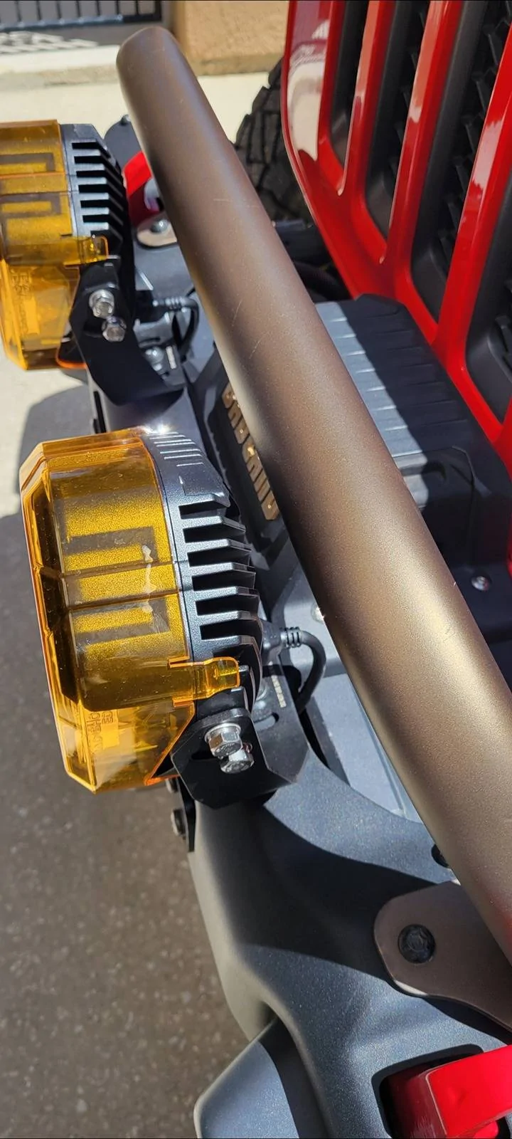 Jeep Gladiator Off road lights on Mopar steel bumper ideas 1000008986