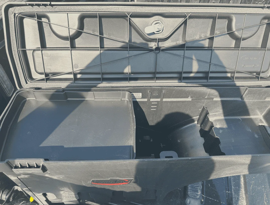 Jeep Gladiator 150$ Swing Case Storage Case open