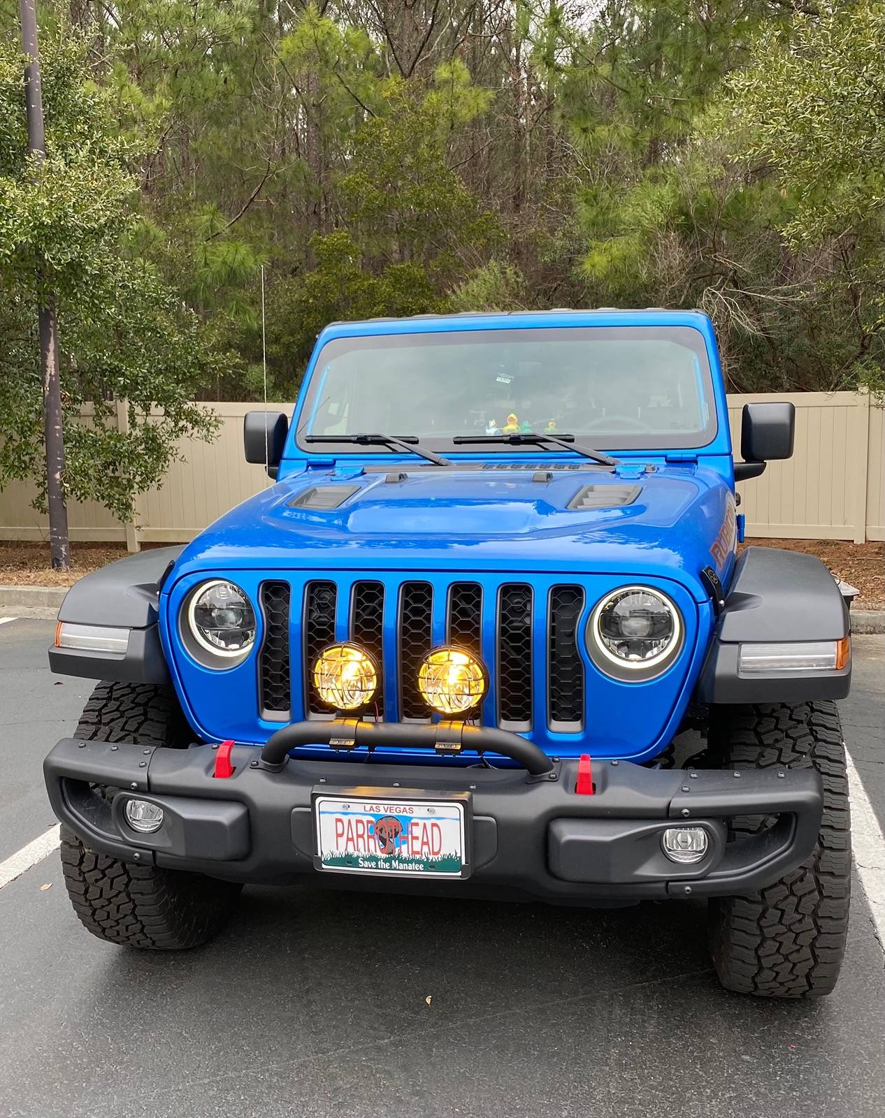 Jeep Gladiator Off road lights on Mopar steel bumper ideas IMG_5838