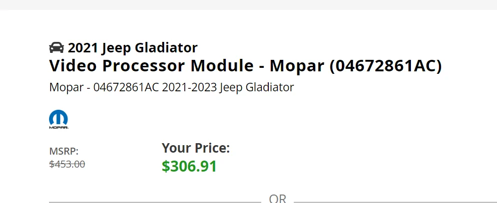 Jeep Gladiator HOW TO: Add Factory Front Trail Camera to Gladiator (DIY Writeup) 1713808330944-fu