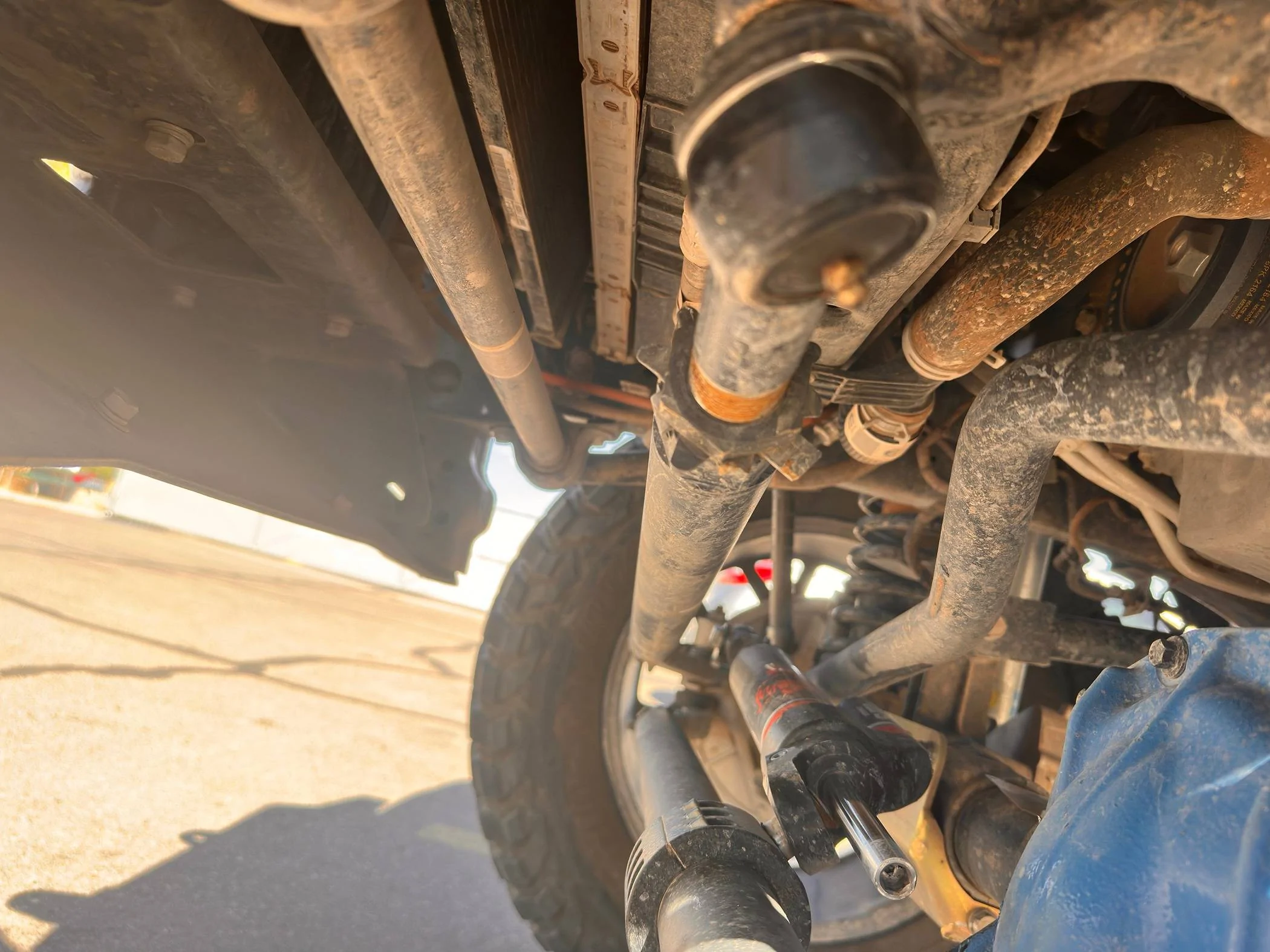 Jeep Gladiator Weird angle of drag link end IMG_6019