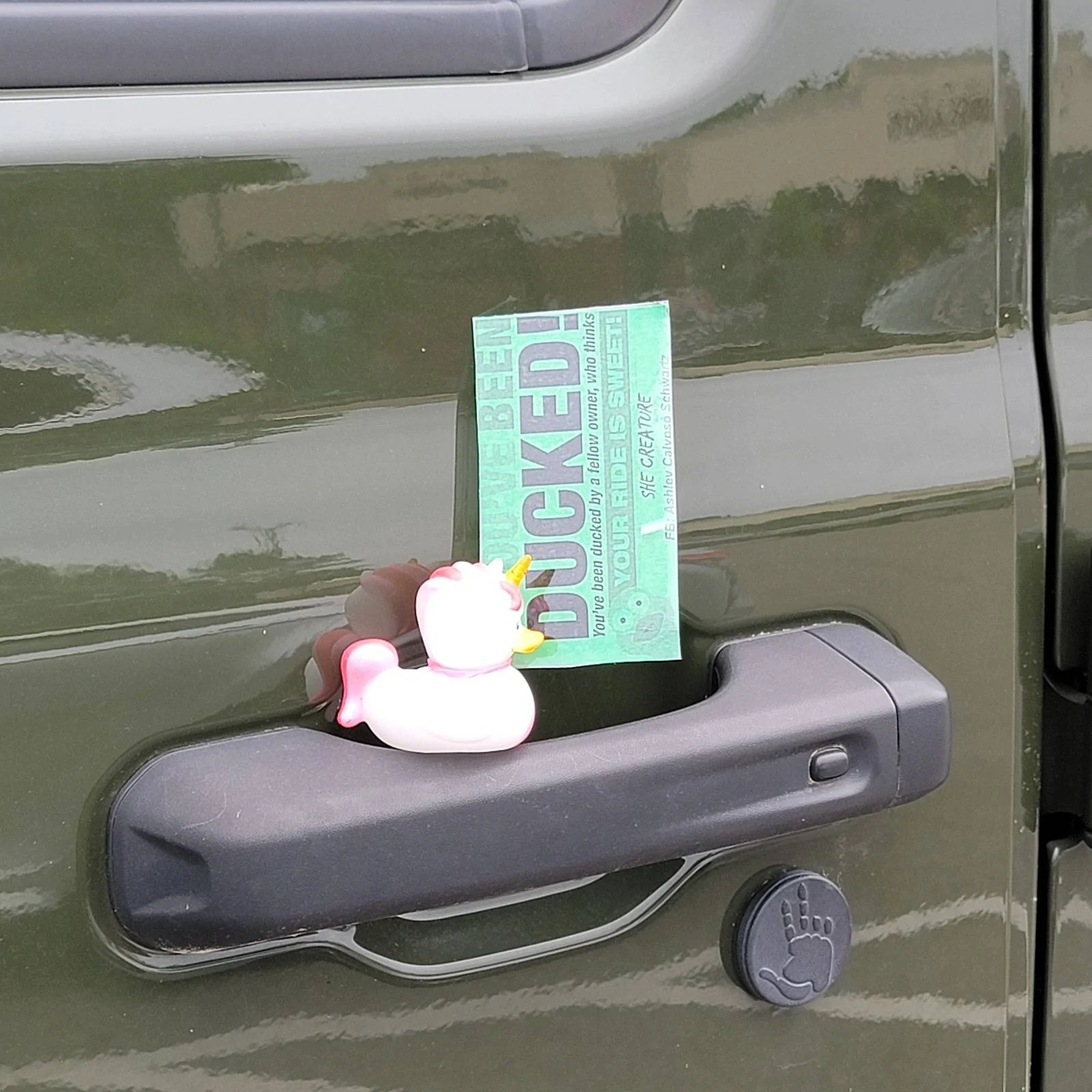 Jeep Gladiator Show me your DUCKS ! 20240420_151015