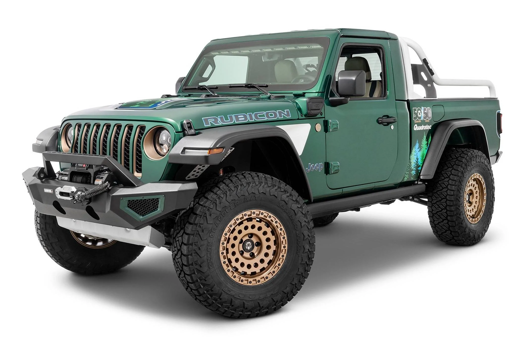 Jeep Gladiator Sarge Green with Lime Green accents? Quadratec_JTe_Build-01