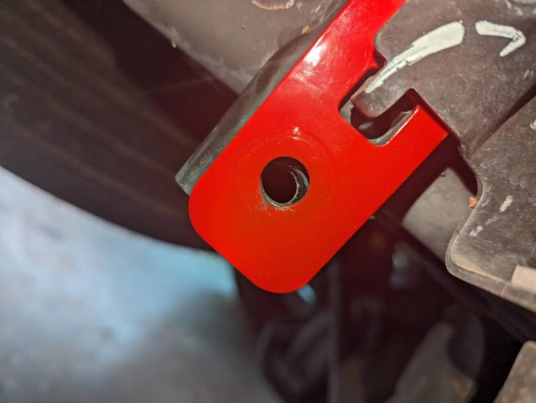 Jeep Gladiator Swaybar Endlink Re-enforcement bracket from 41.22 PXL_20240426_133020031