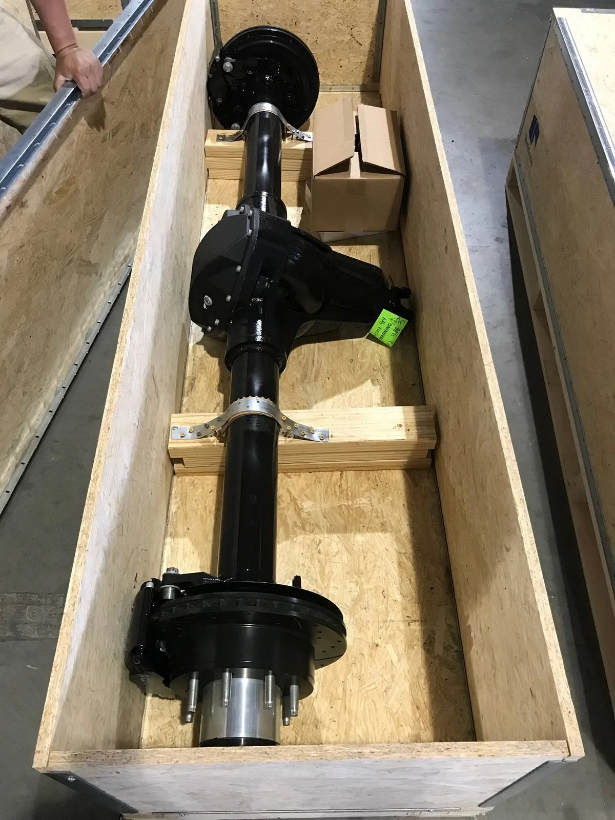 Jeep Gladiator Fusion axles just arrived Memphis fusion 80 wilwood