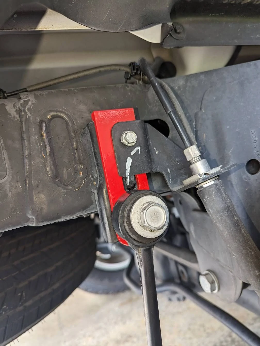 Jeep Gladiator Swaybar Endlink Re-enforcement bracket from 41.22 PXL_20240426_184850570