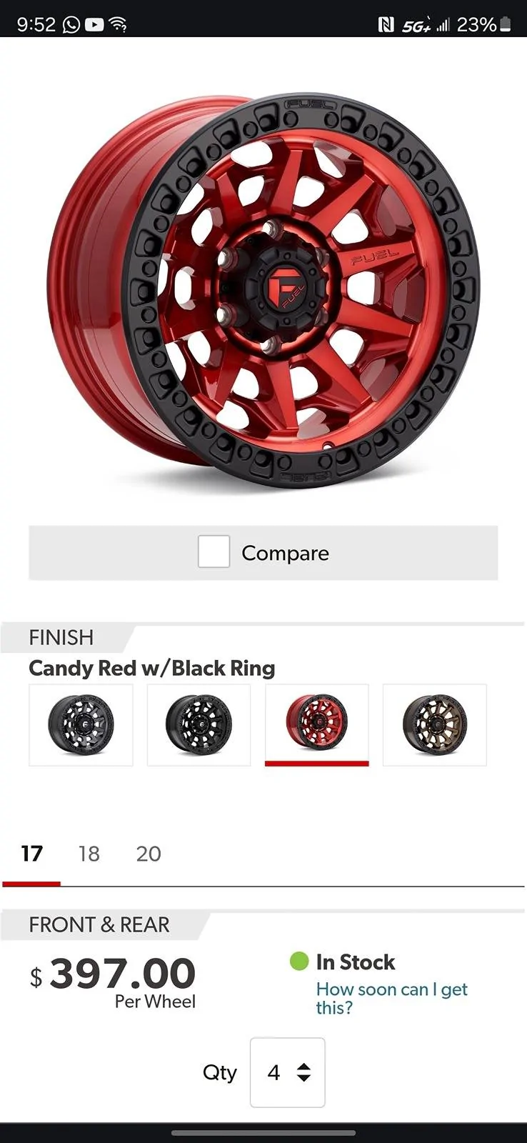 Jeep Gladiator FUEL COVERT - Candy Red finish Screenshot_20240426_215222_Chrom