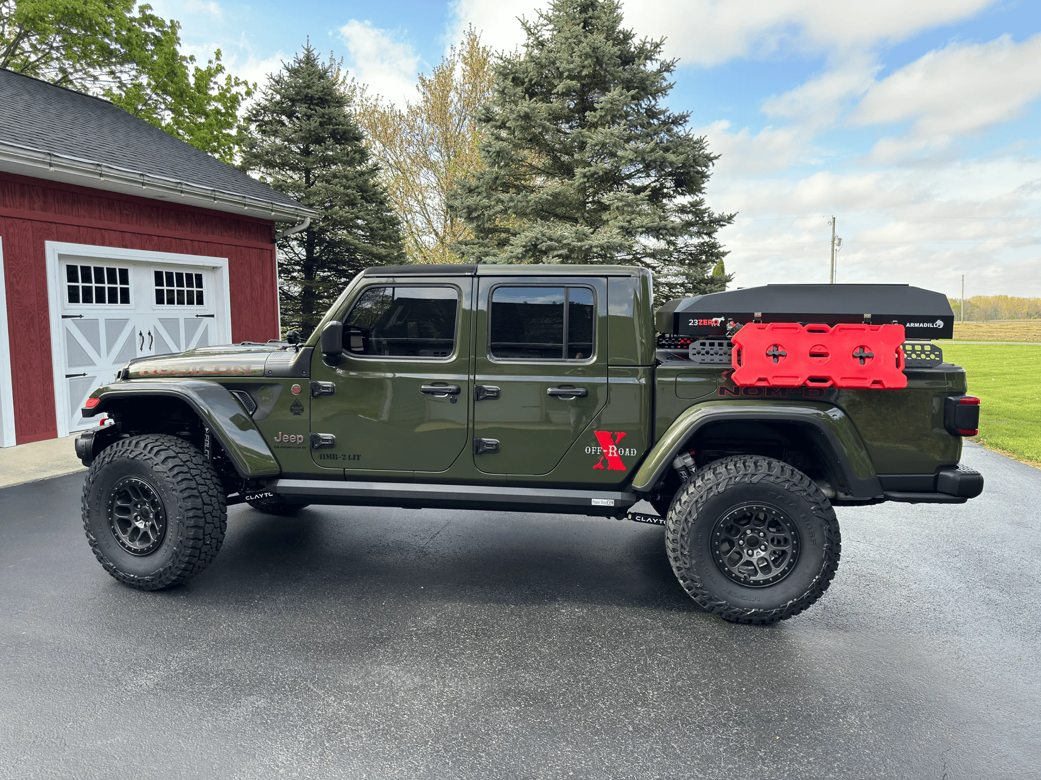 Jeep Gladiator 24 Gladiator Sarge Green Overland build IMG_3534