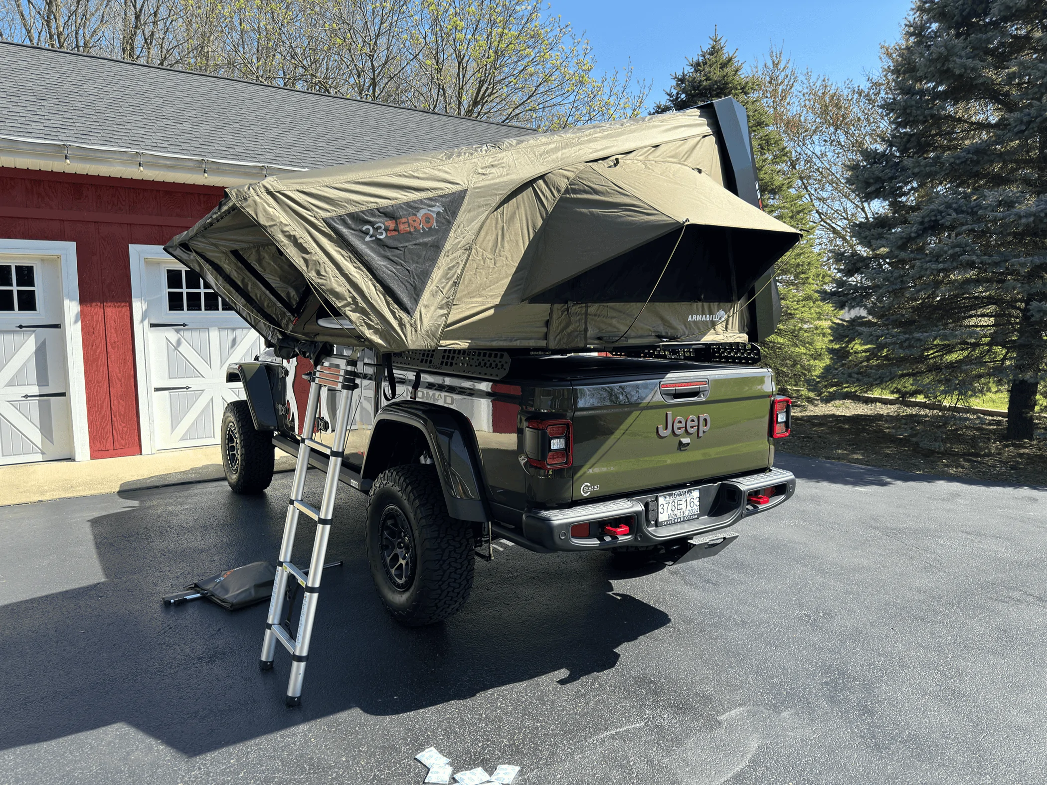 Jeep Gladiator 24 Gladiator Sarge Green Overland build IMG_3537