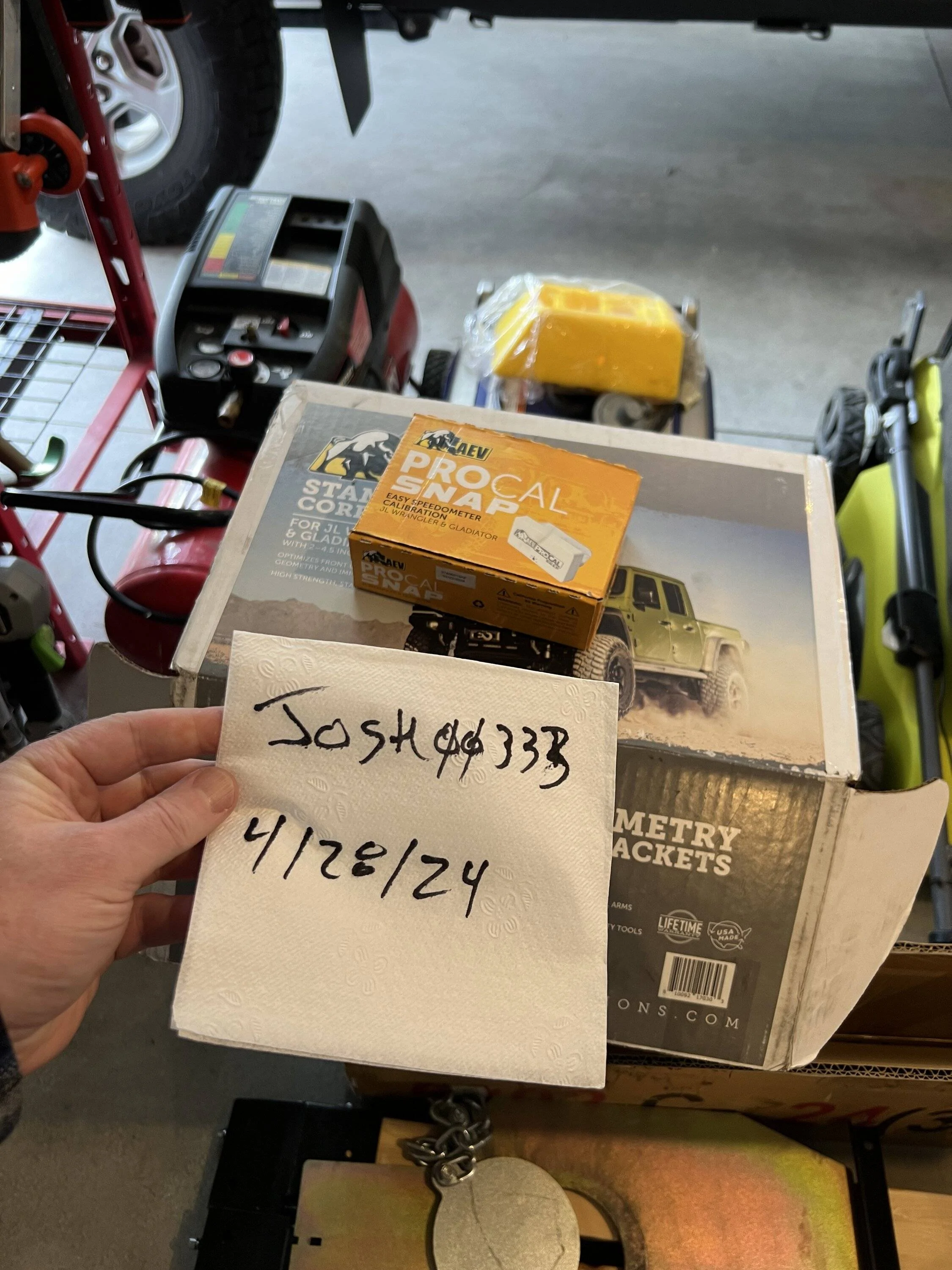 Jeep Gladiator PIF, spacer kit, max tow springs IMG_6570