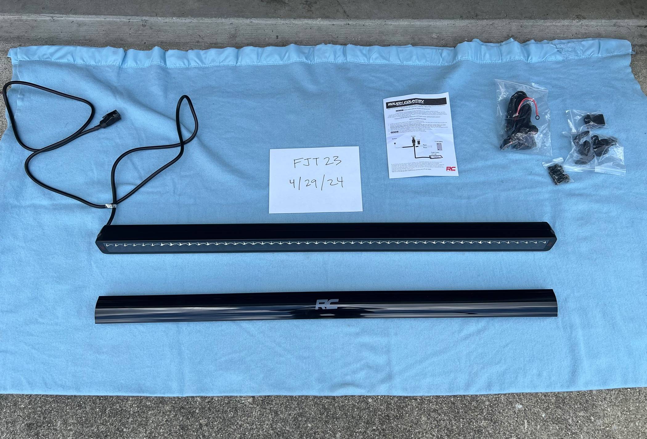 Jeep Gladiator Rough Country 50 inch Dual Row LED Like New $125 IMG_5901