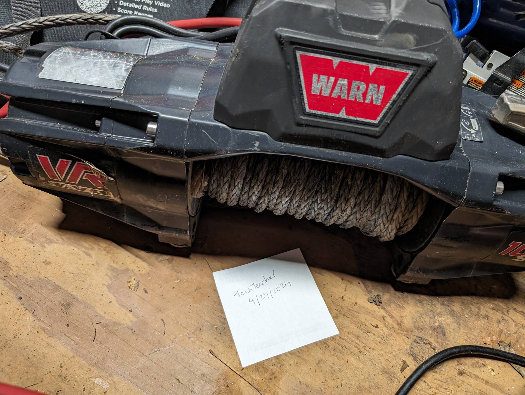Jeep Gladiator Warn EVO VR 10S Winch - $400 obo PXL_20240430_212348939