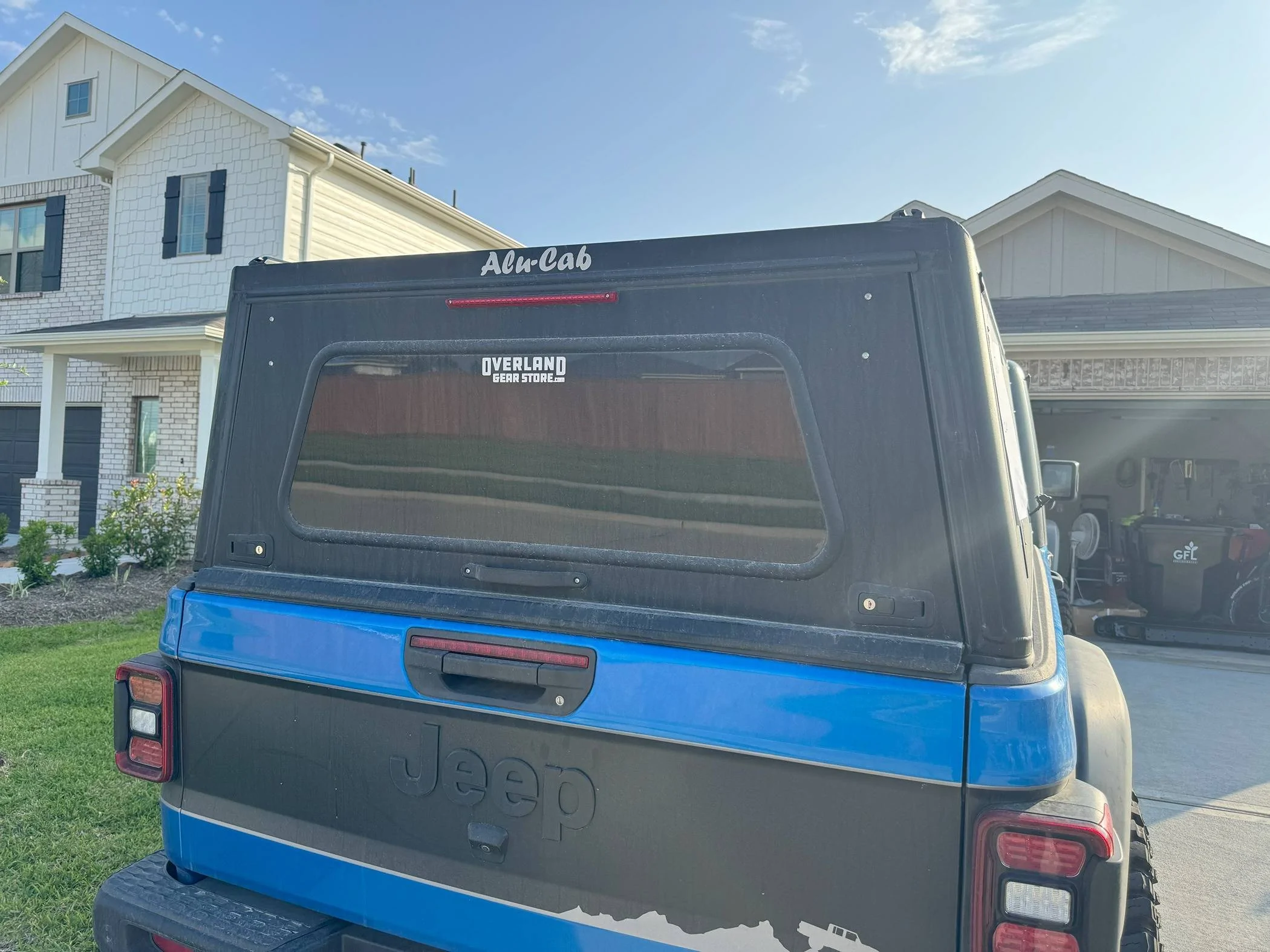 Jeep Gladiator Alucab Canopy with 4 load bars, ammo slide and cupboard - $2500 OBO IMG_1510