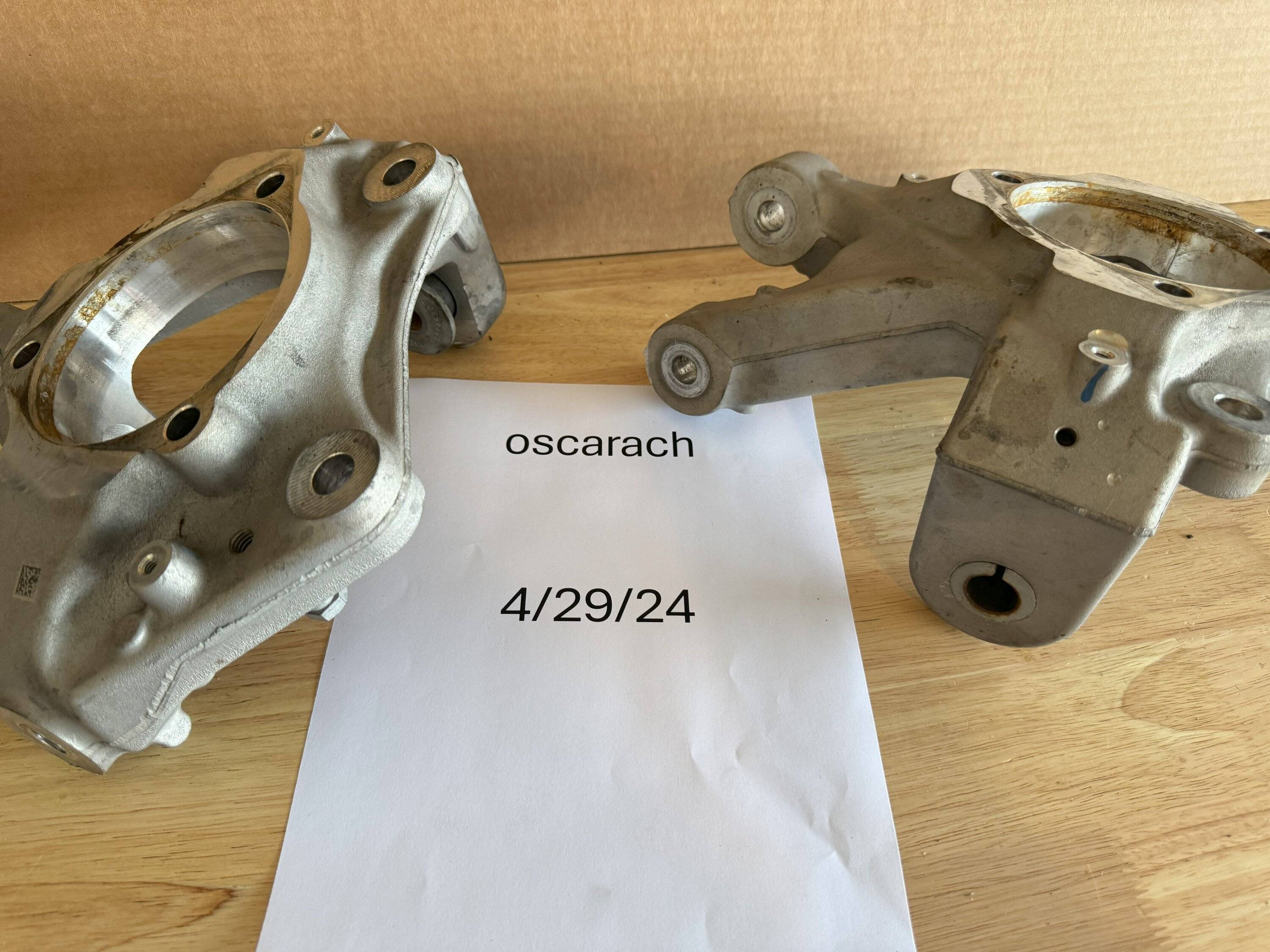 Jeep Gladiator Aluminum steering knuckles from Rubicon - $650 obo IMG_1486