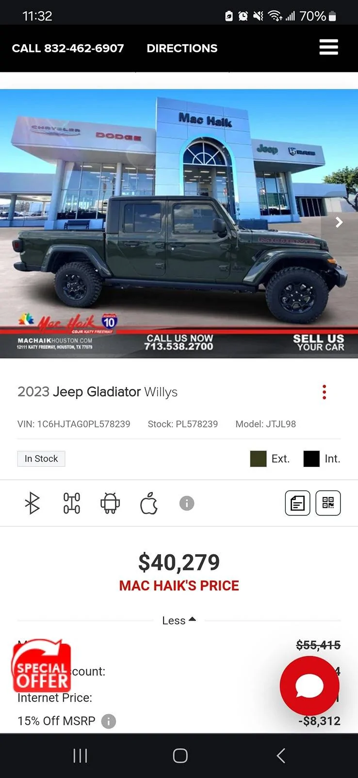 Jeep Gladiator Good deal on this Mojave? ? Screenshot_20240502_090726_Gallery