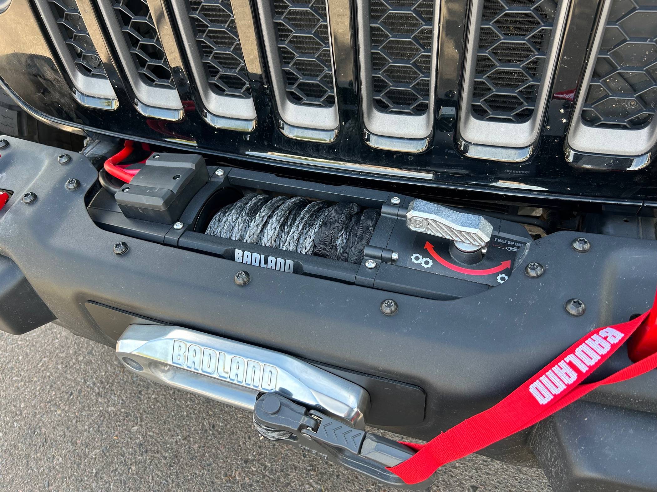 Jeep Gladiator Winch mounting plates IMG_0588